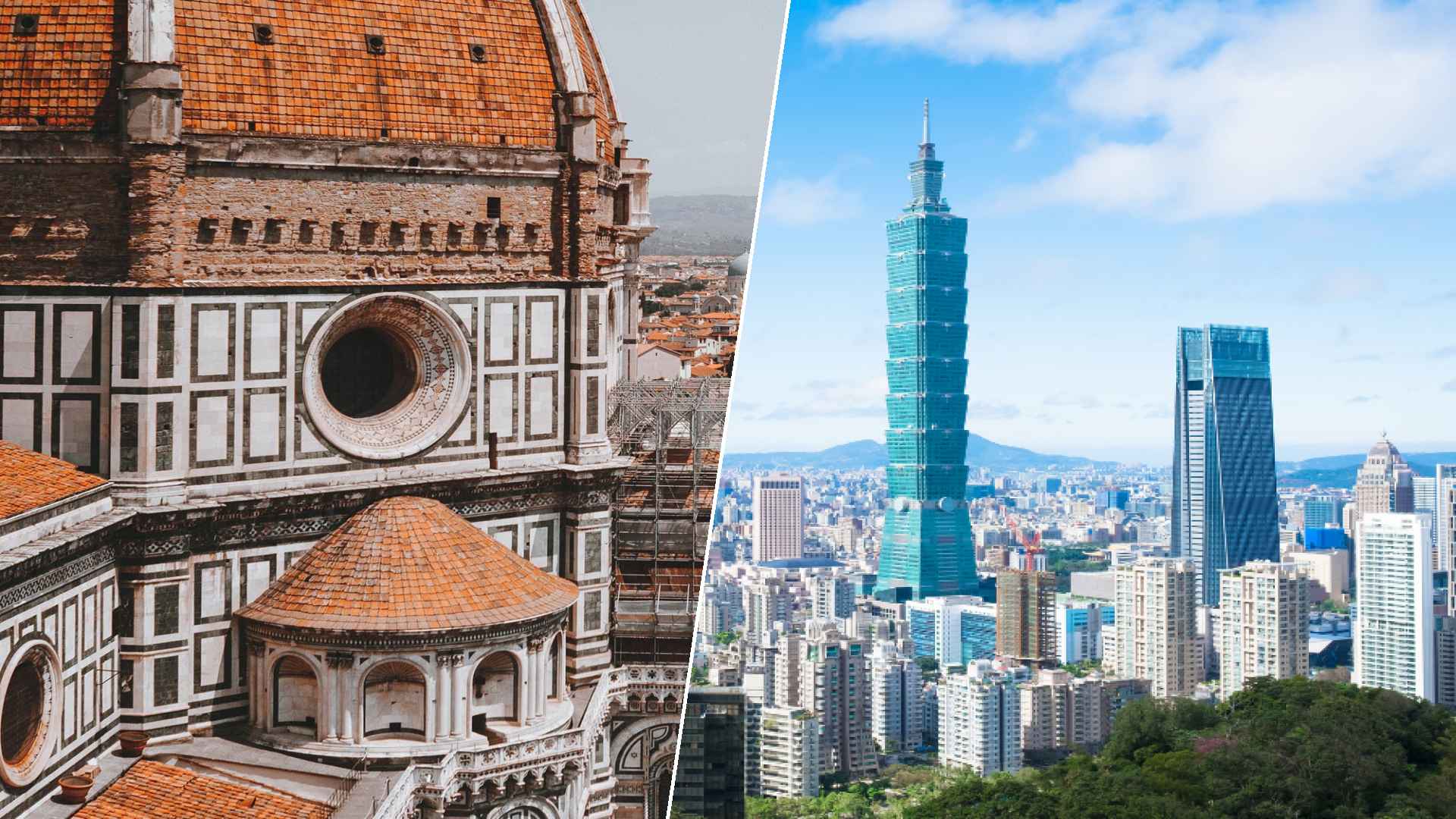 Florence to Taipei