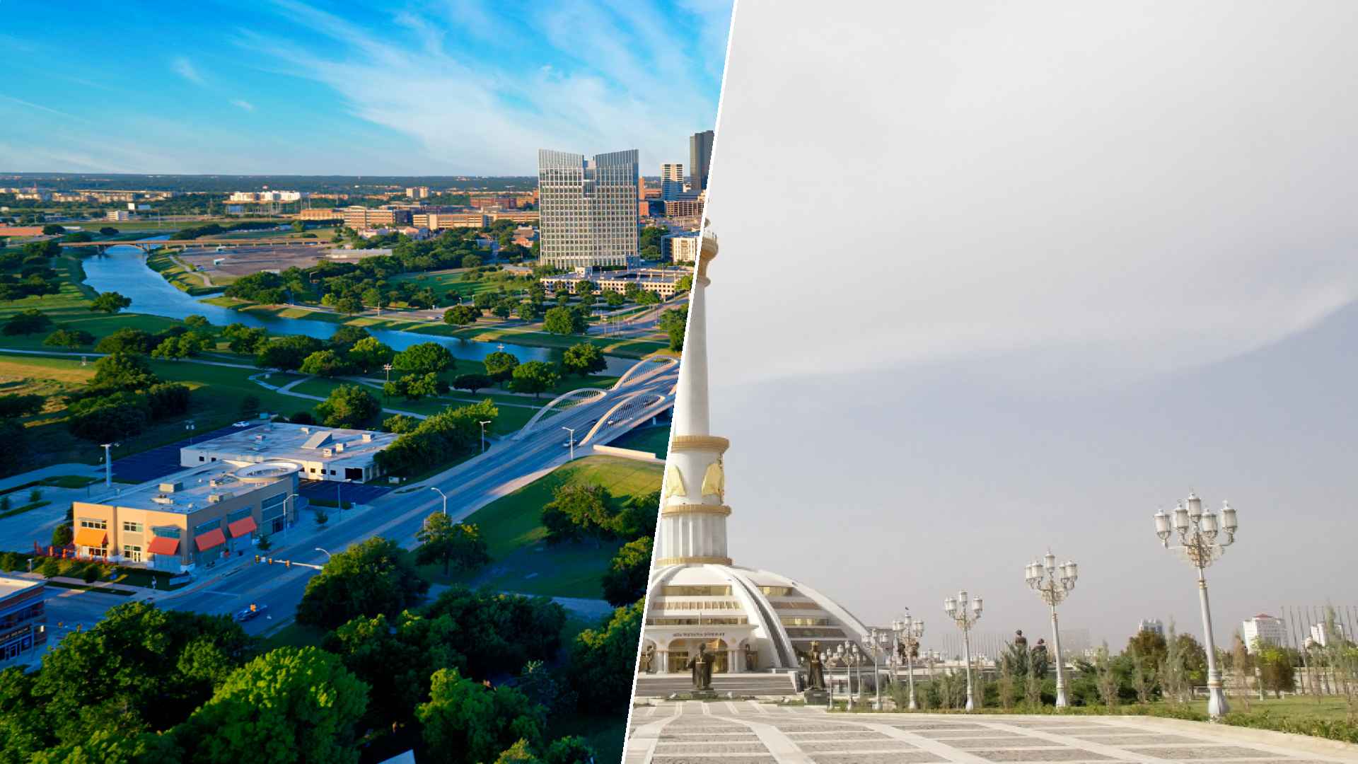 Fort Worth to Ashgabat