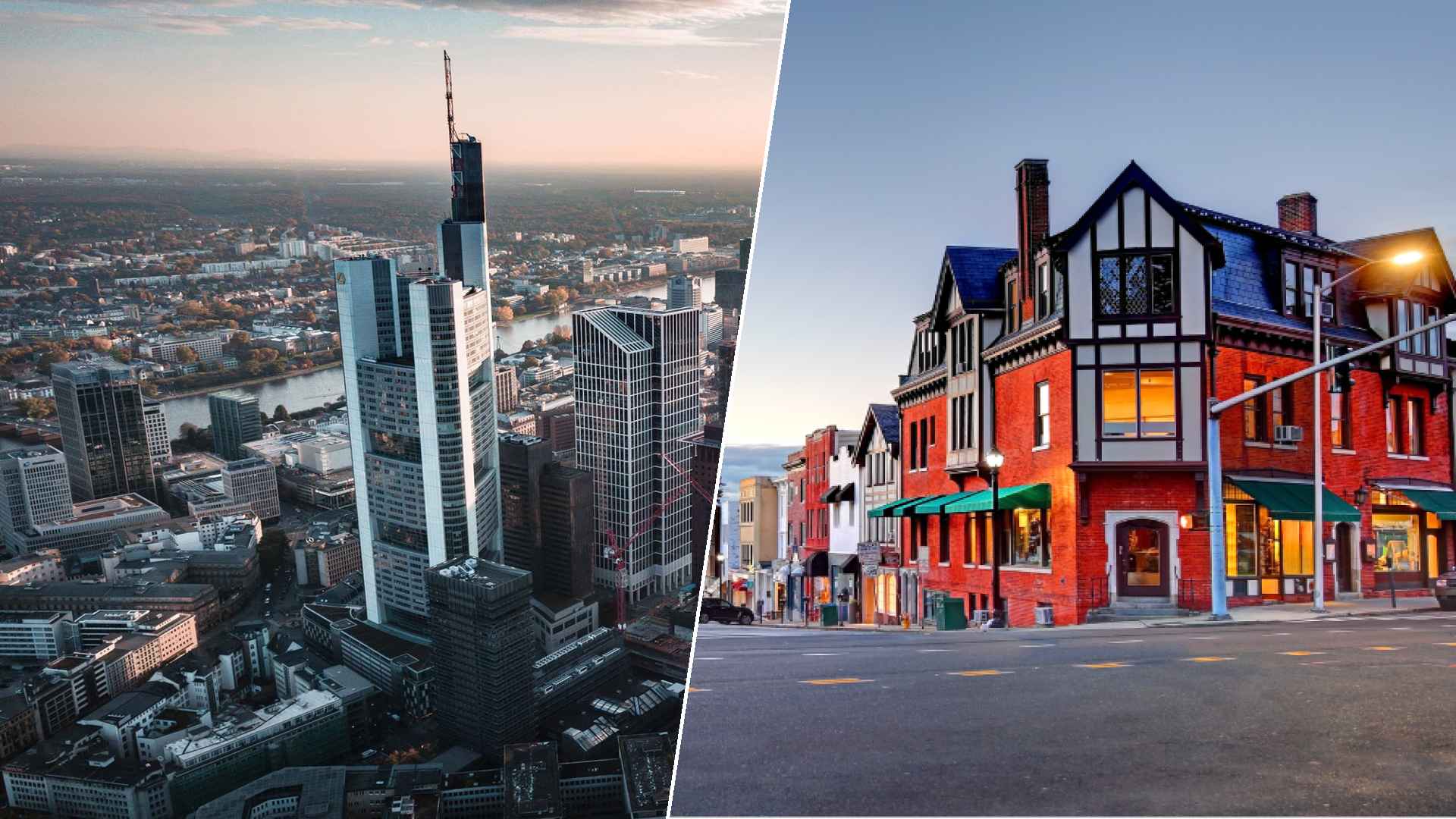 Frankfurt to Greenwich