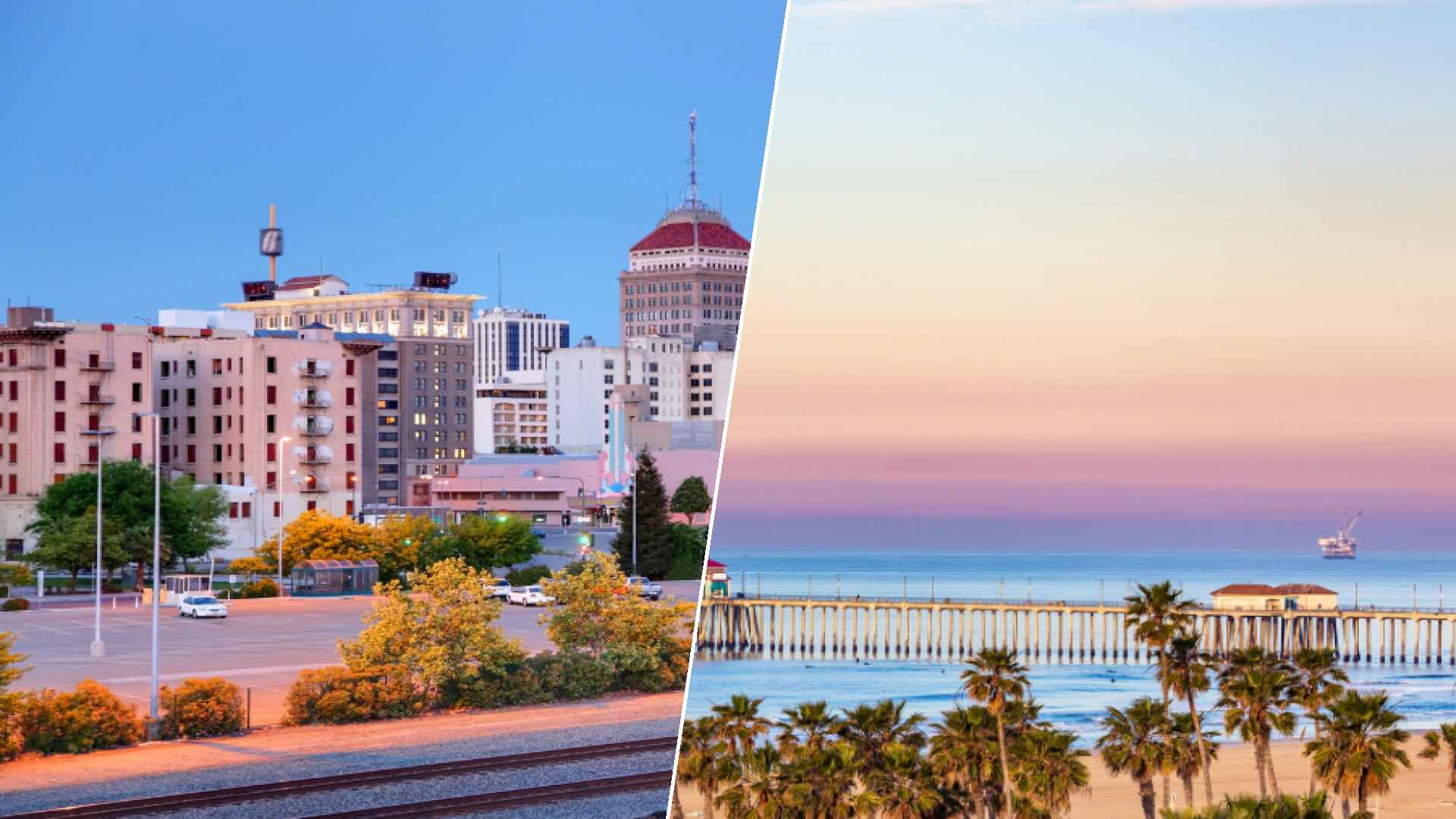 Fresno to Huntington Beach