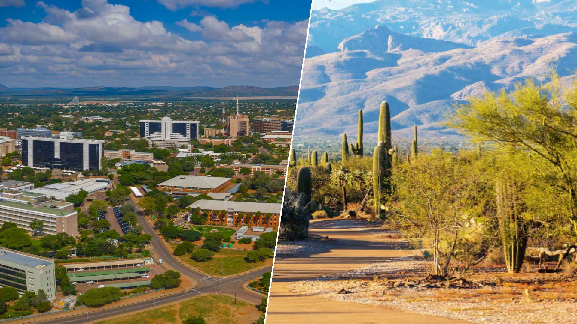 Gaborone to Glendale