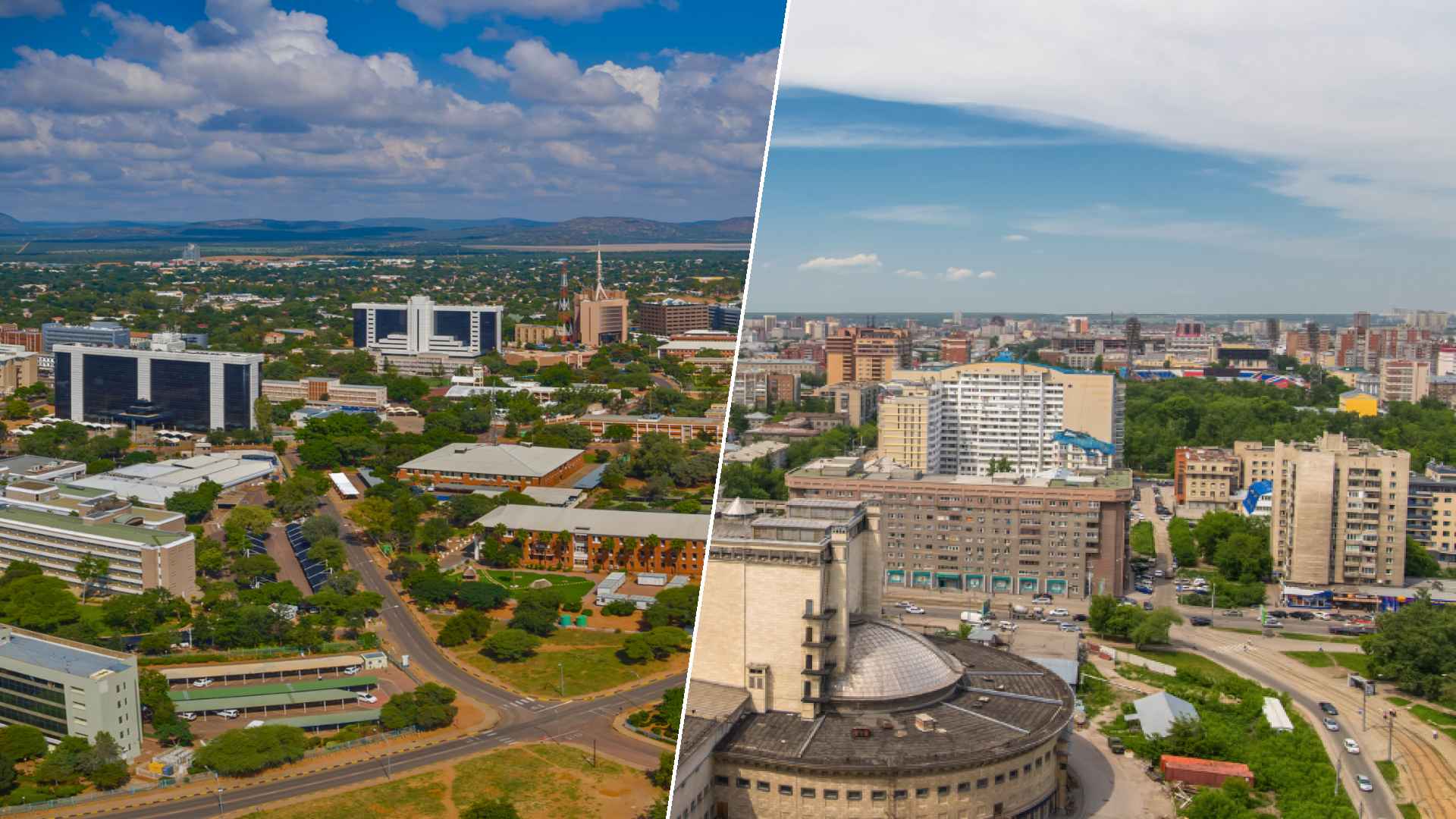 Gaborone to Novosibirsk