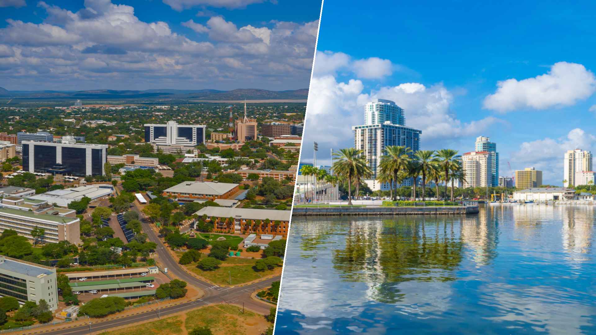 Gaborone to St. Petersburg