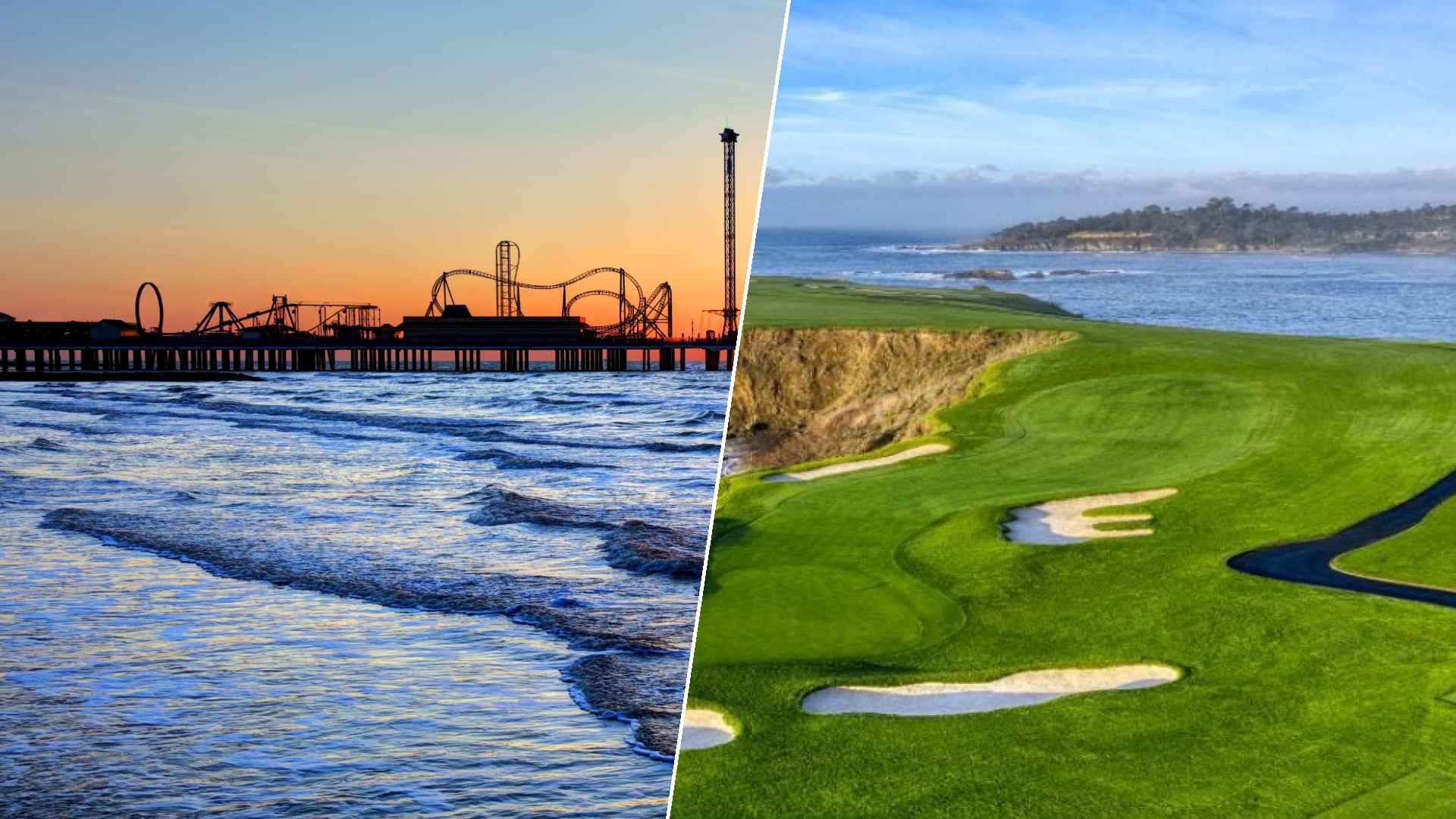 Galveston to Pebble Beach Golf Links