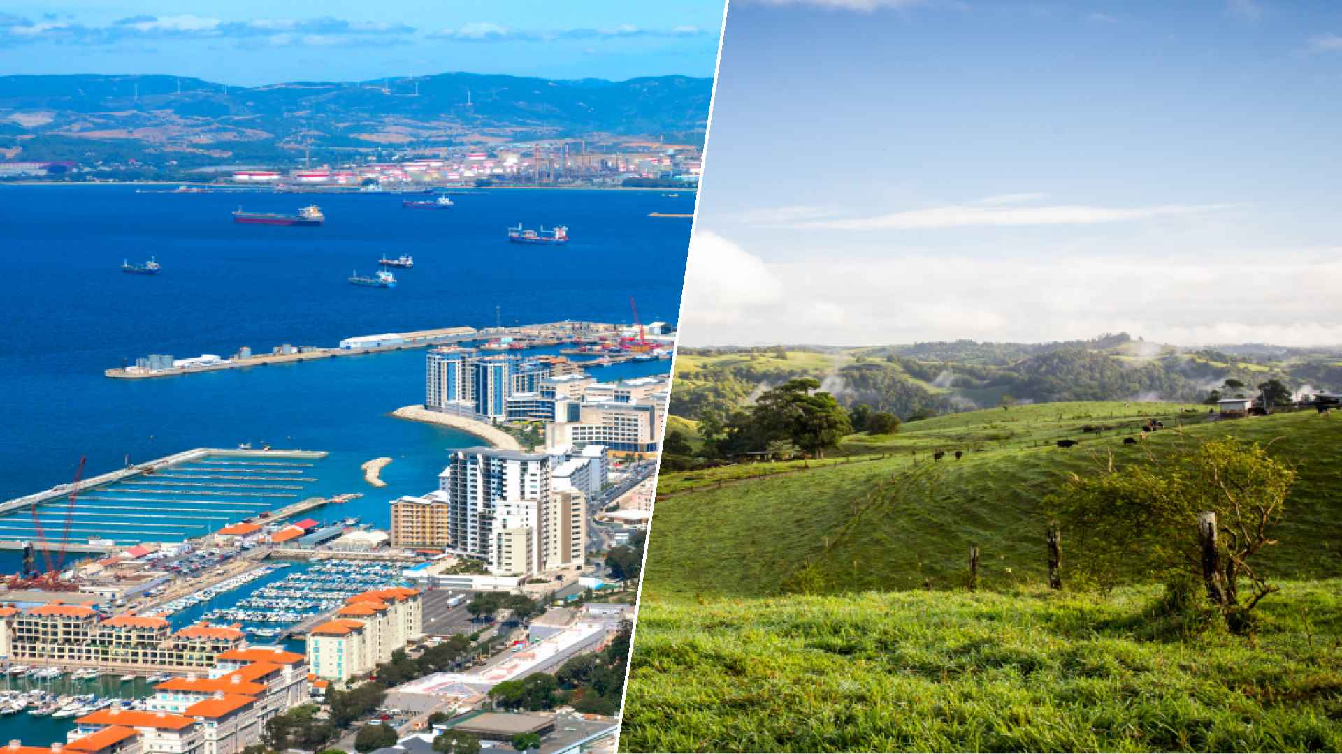 Gibraltar to Atherton