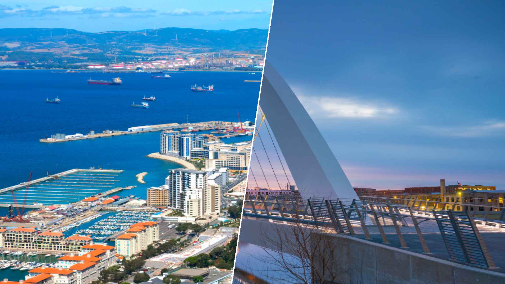 Gibraltar to Des Moines