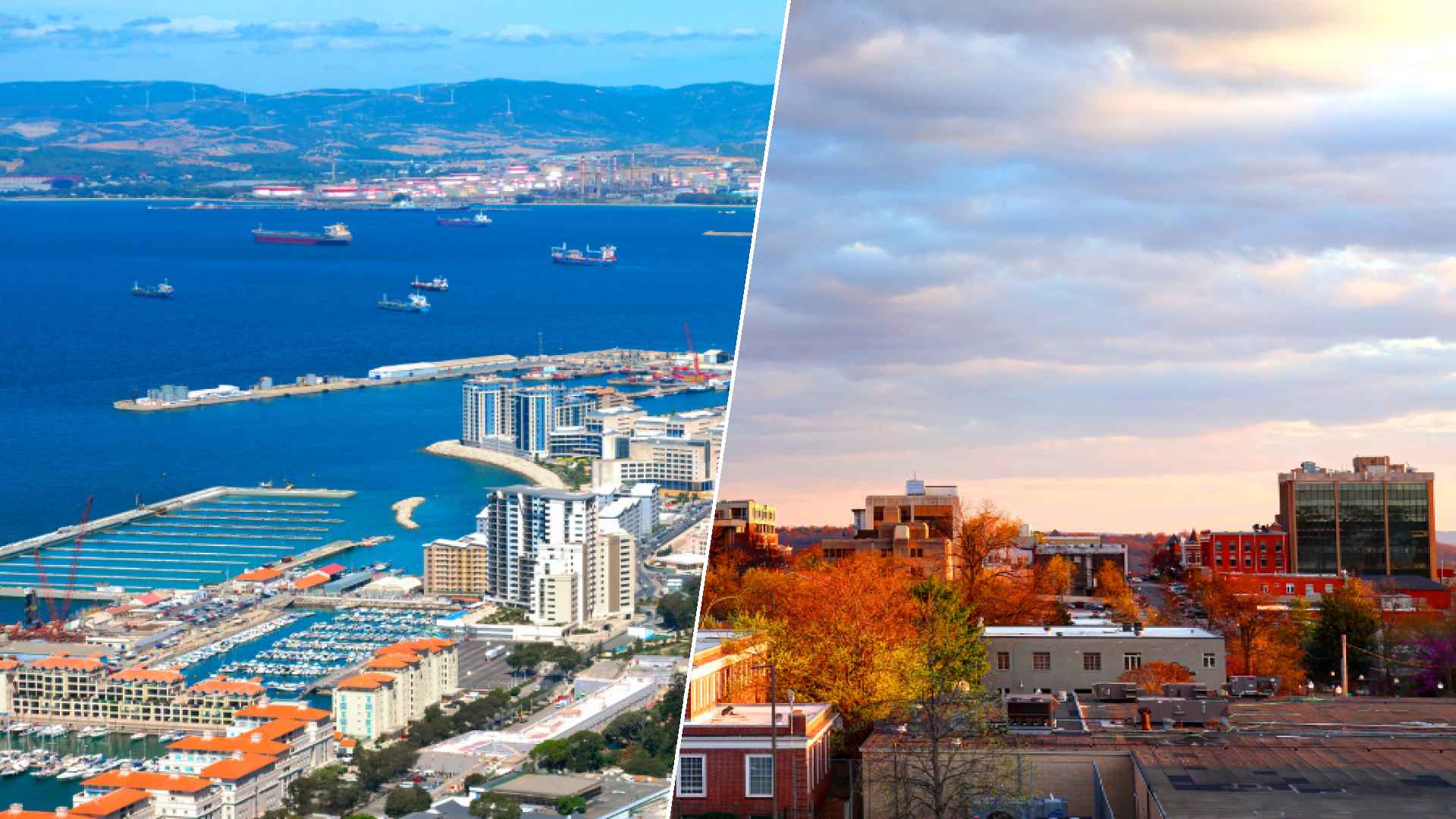 Gibraltar to Fayetteville