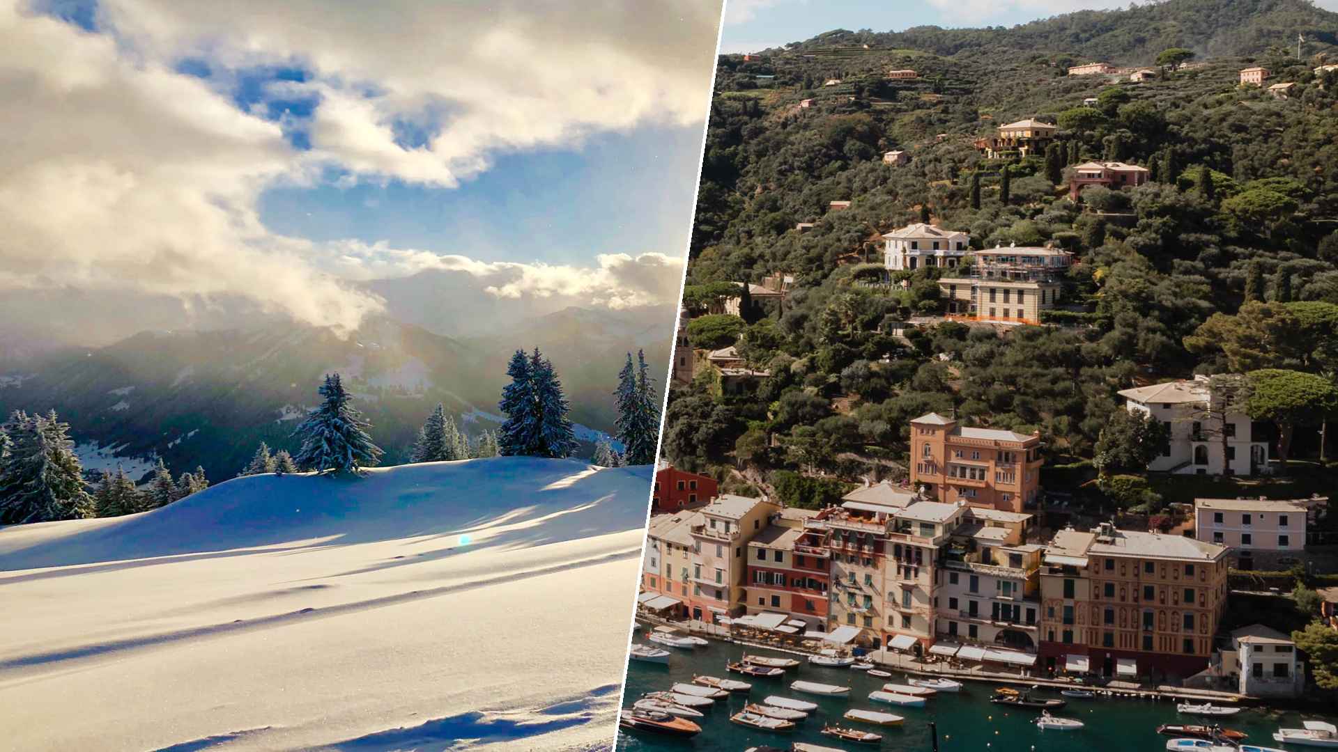 Gstaad to Portofino