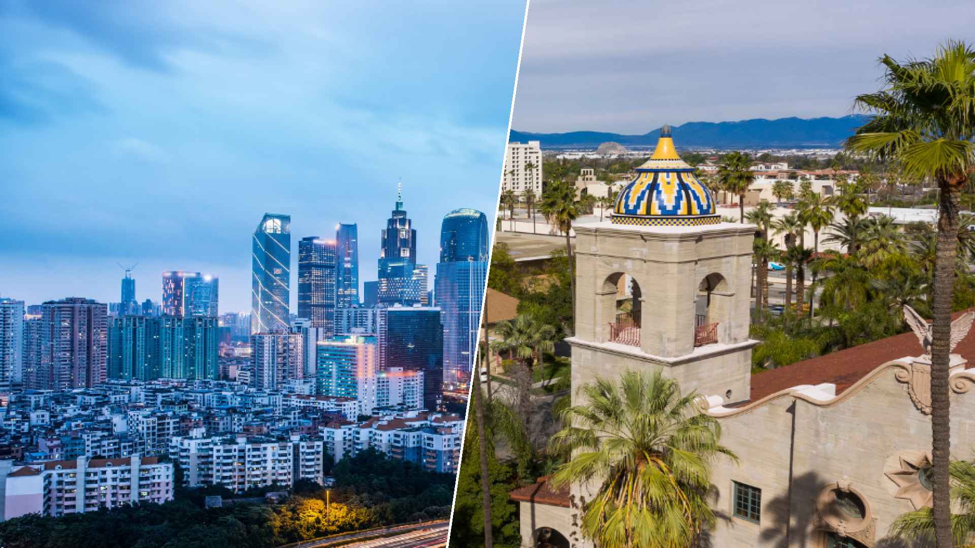 Guangzhou to Riverside