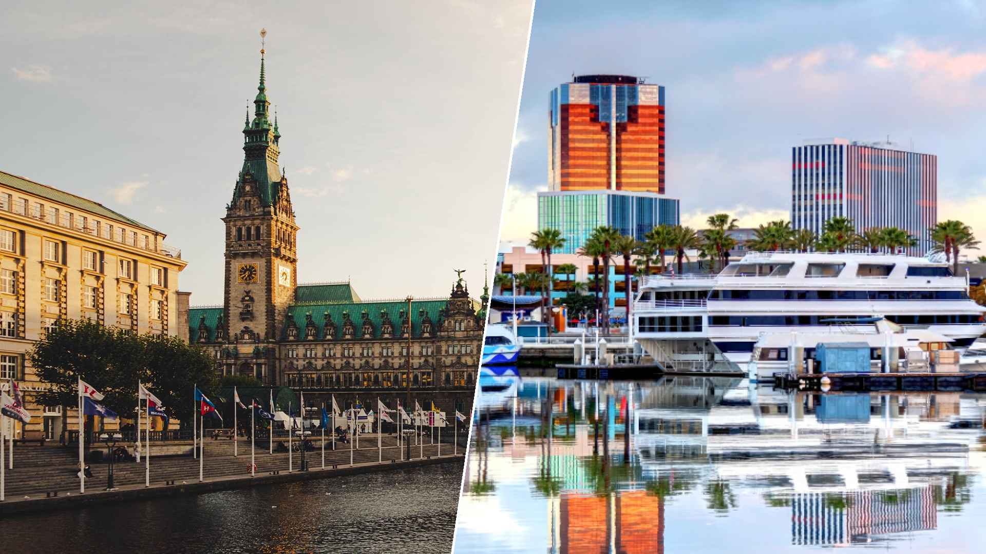 Hamburg to Long Beach