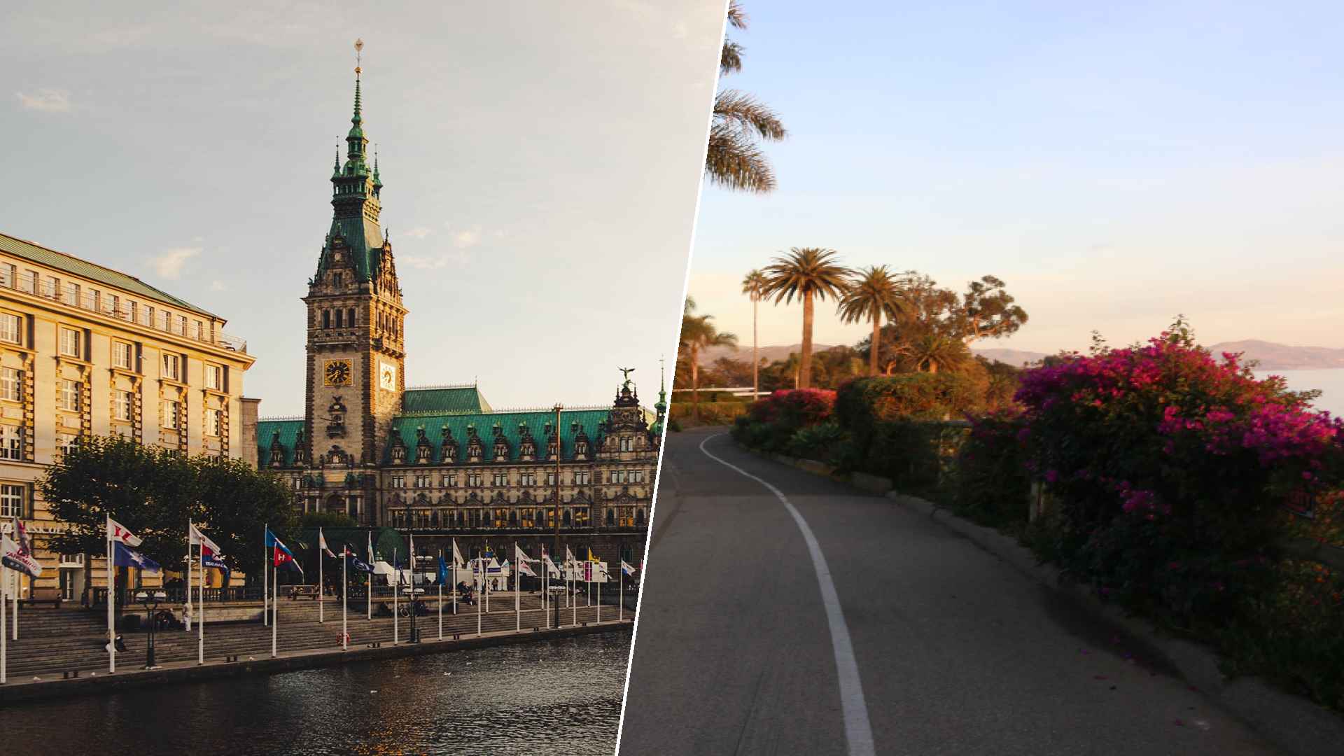 Hamburg to Montecito