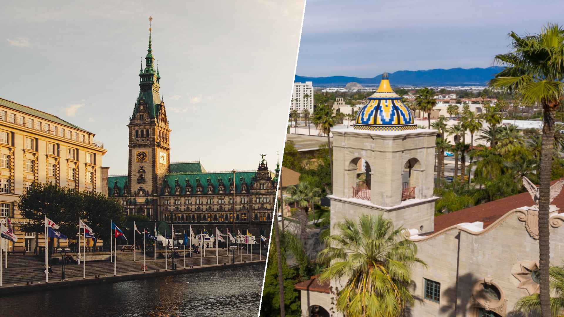 Hamburg to Riverside