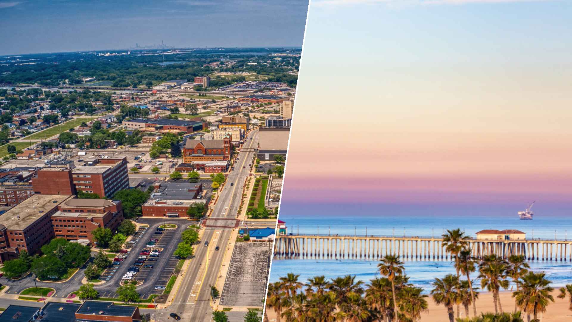 Hammond to Huntington Beach