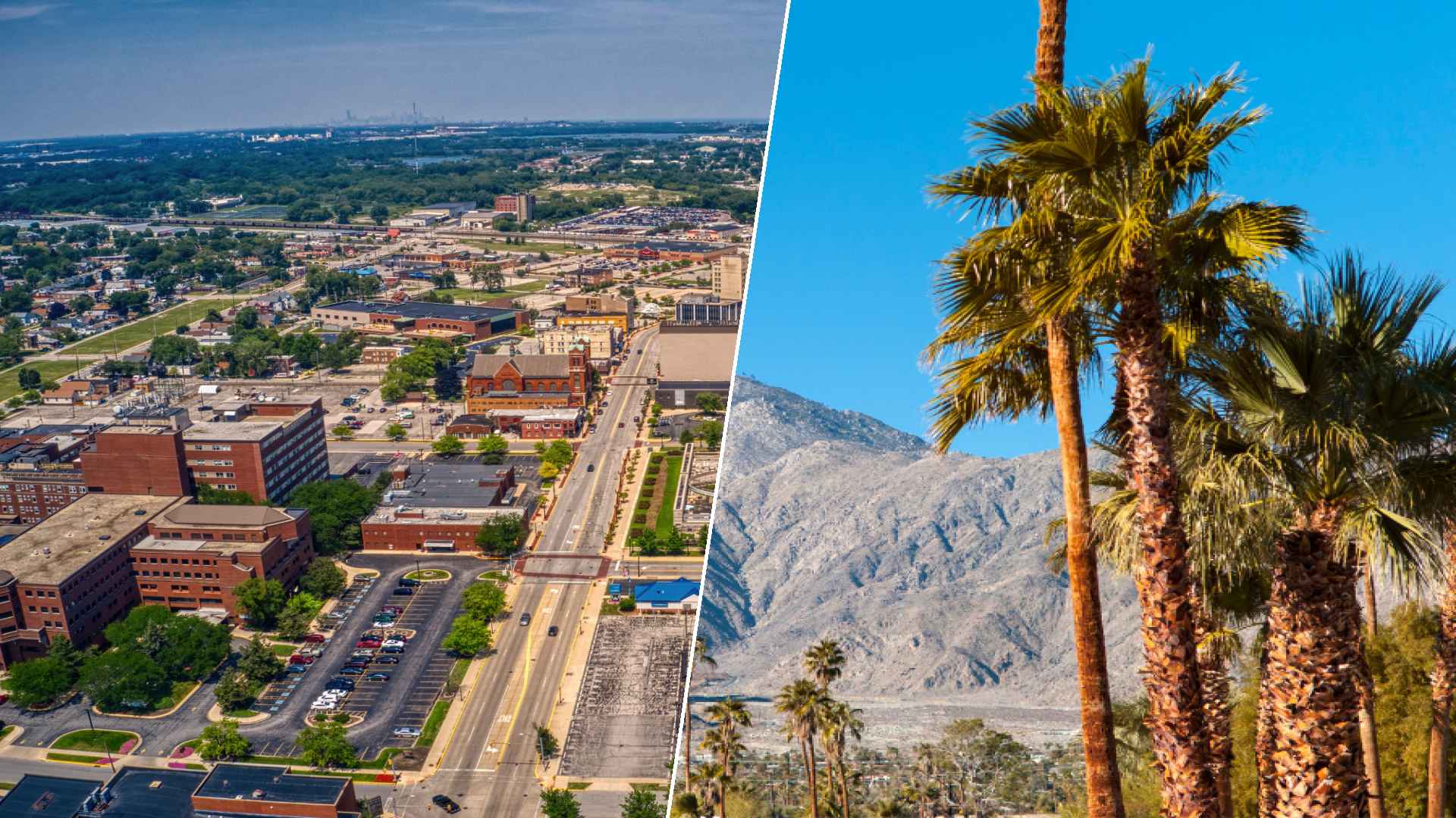 Hammond to Palm Springs