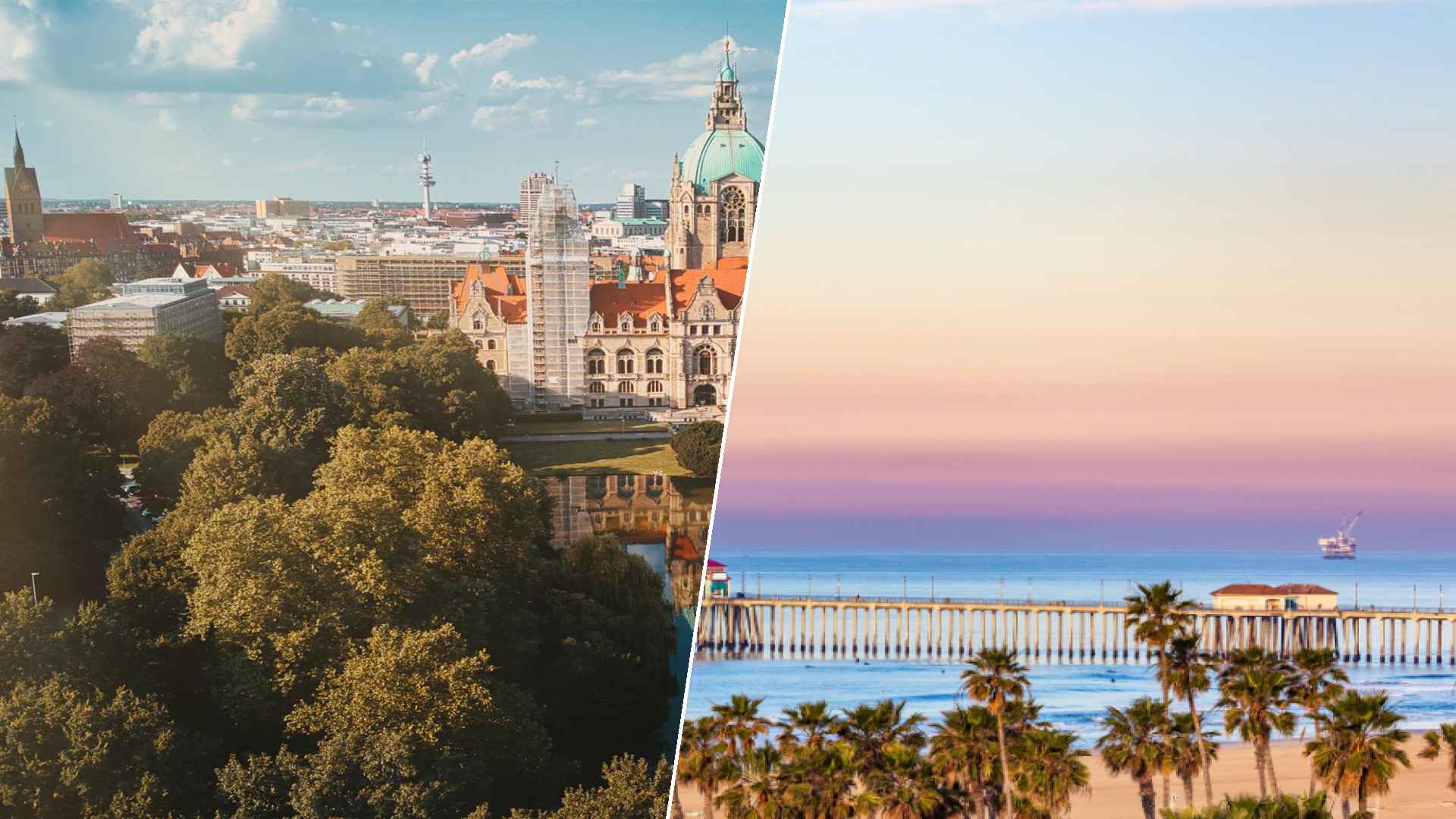 Hannover to Huntington Beach