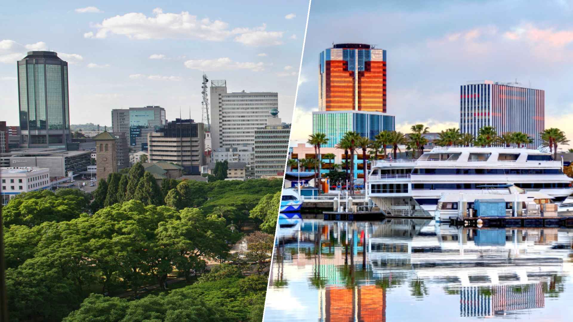 Harare to Long Beach