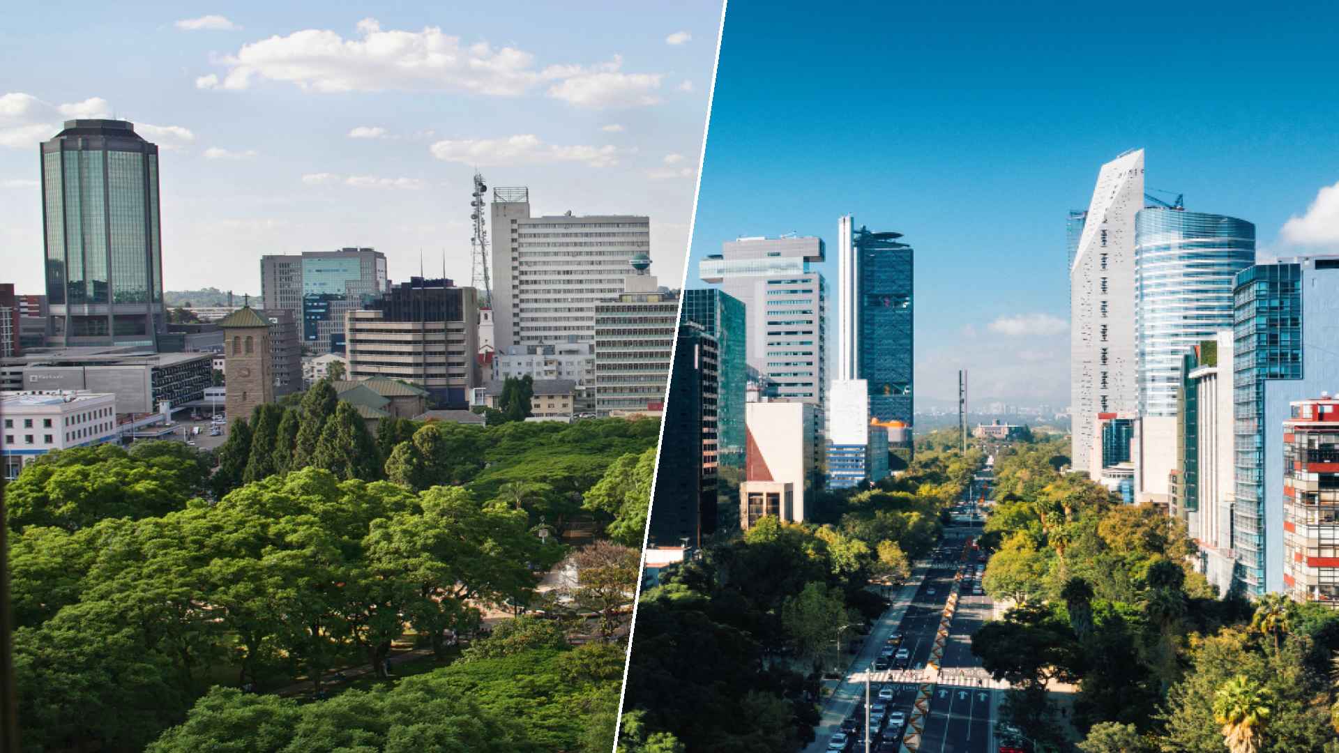 Harare to Mexico City