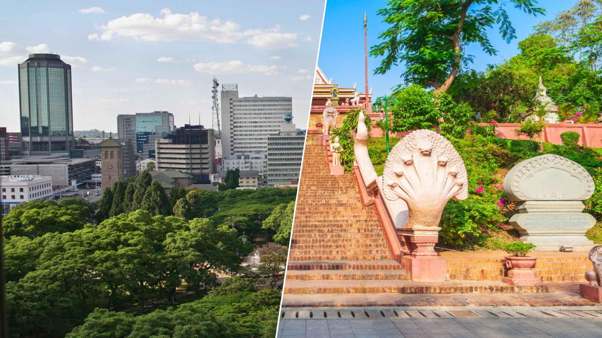 Harare to Phnom Penh