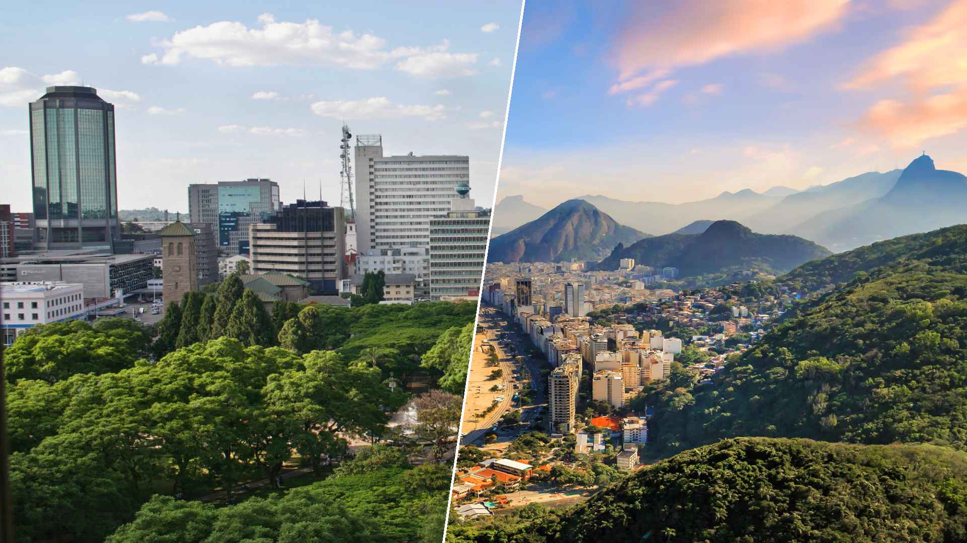 Harare to Rio de janeiro