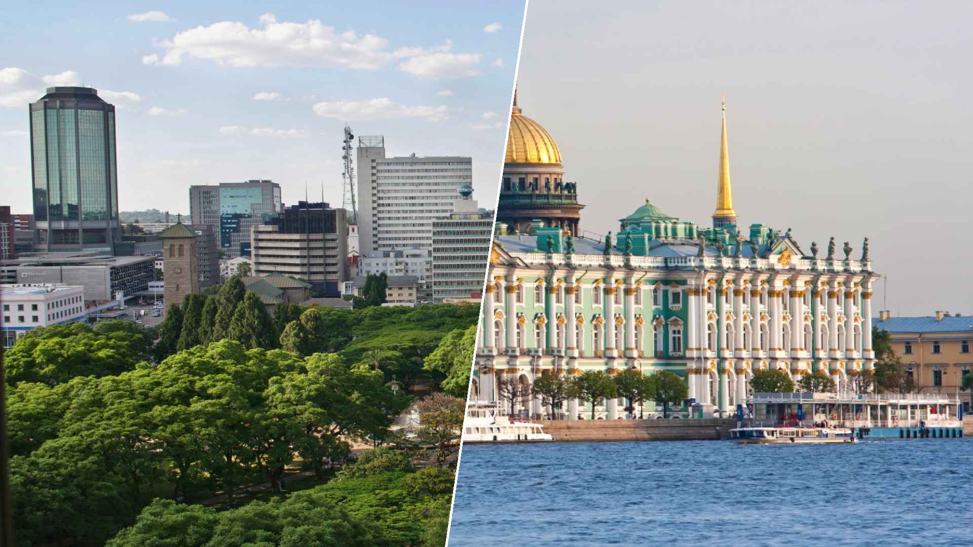 Harare to Saint Petersburg