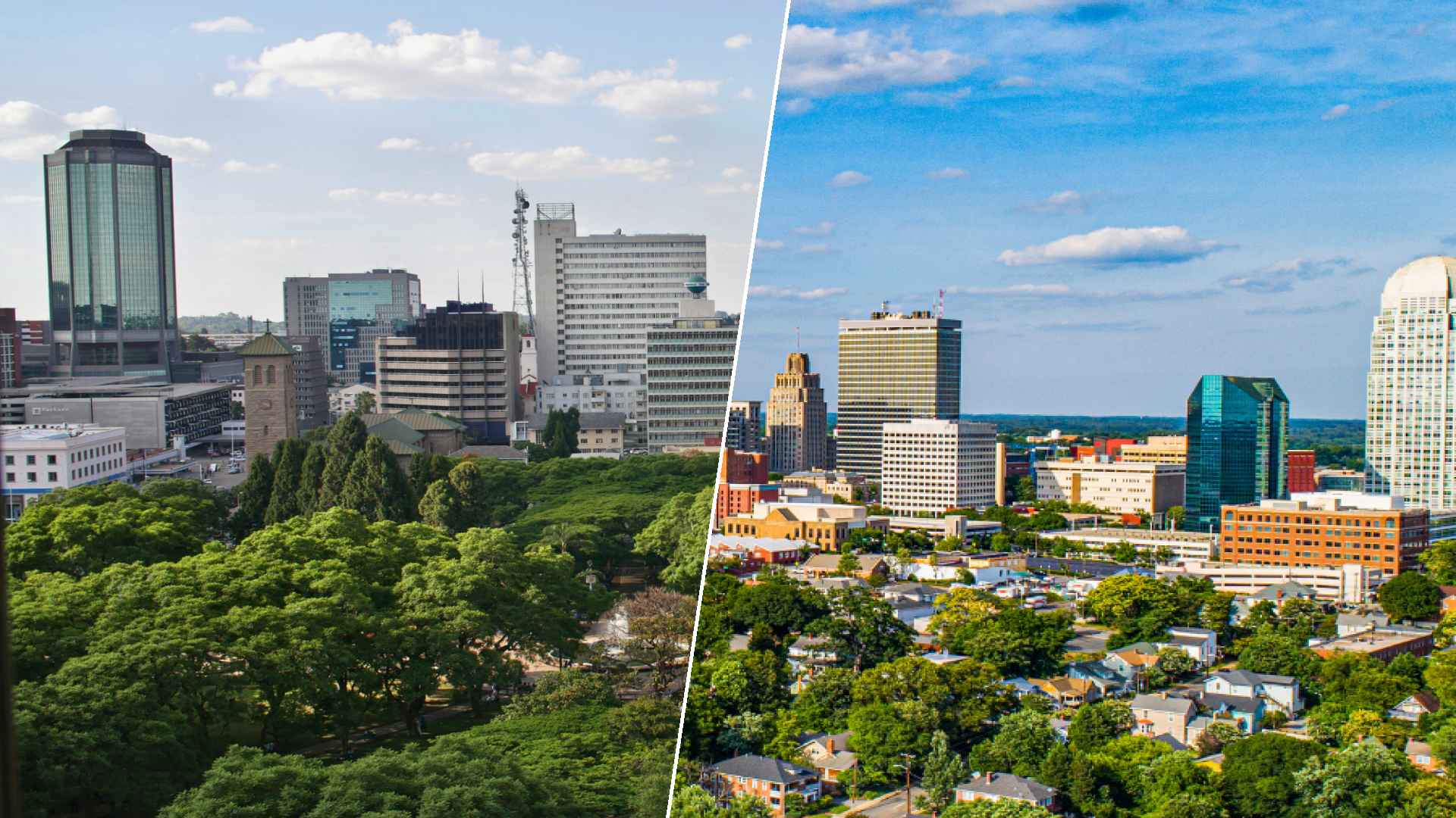 Harare to Winston-Salem