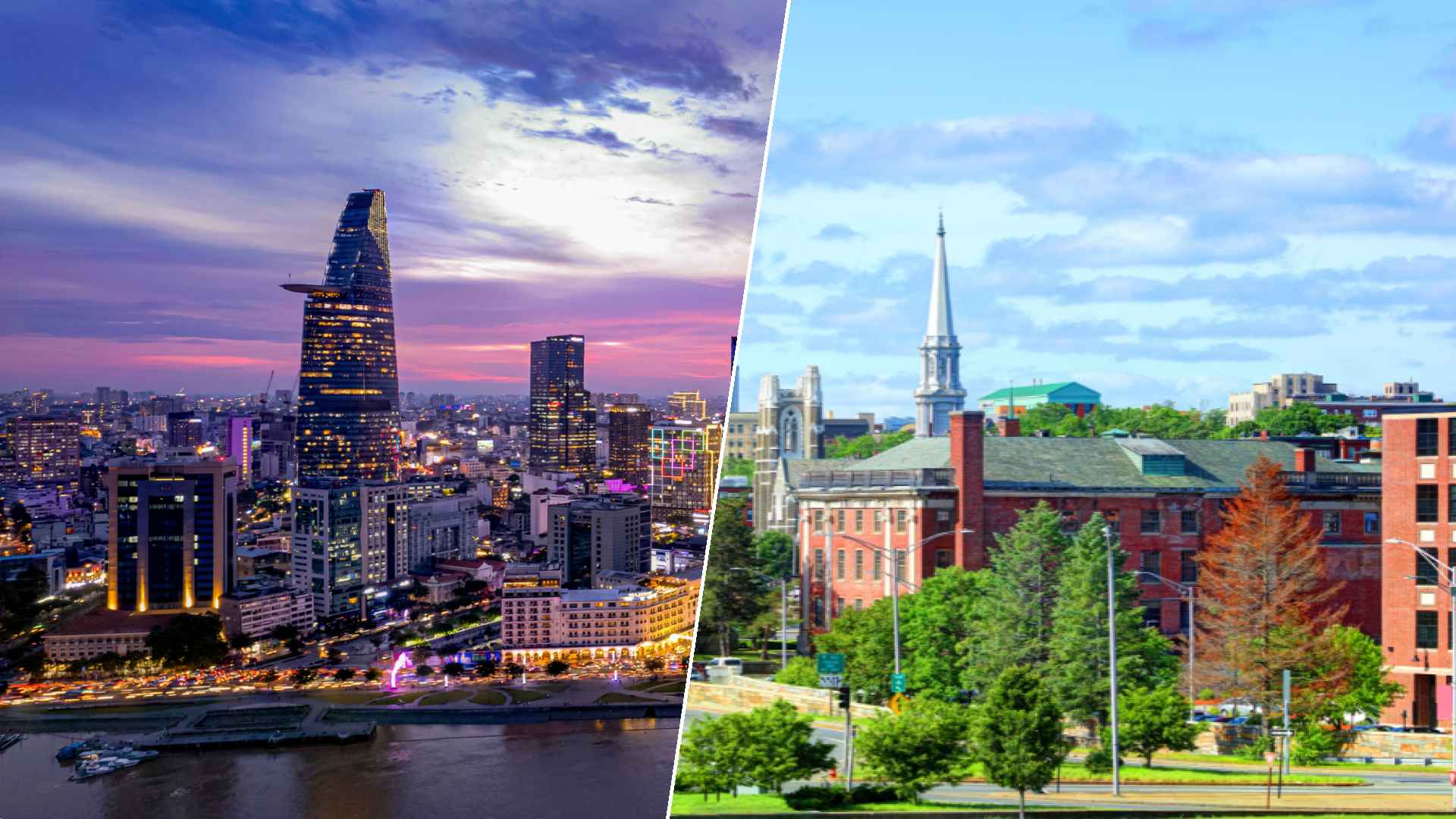 Ho Chi Minh City to Worcester