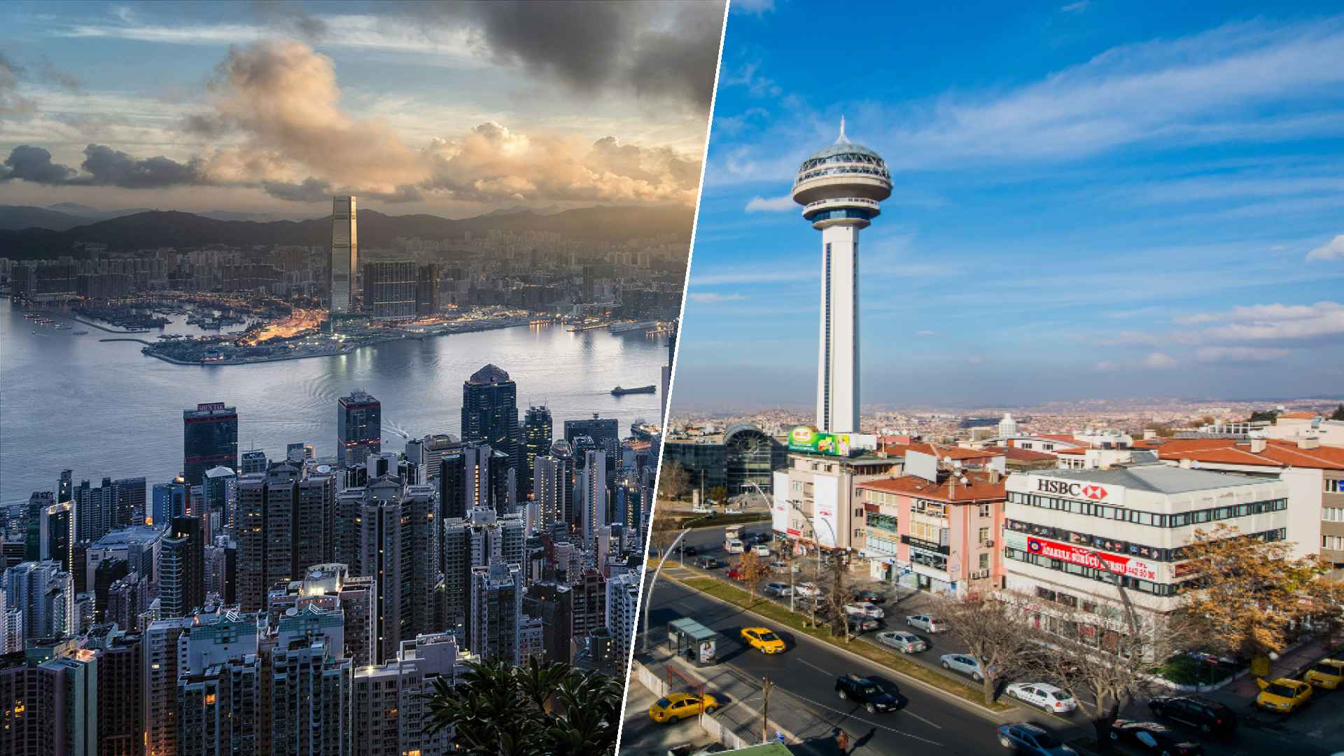 Hong Kong to Ankara