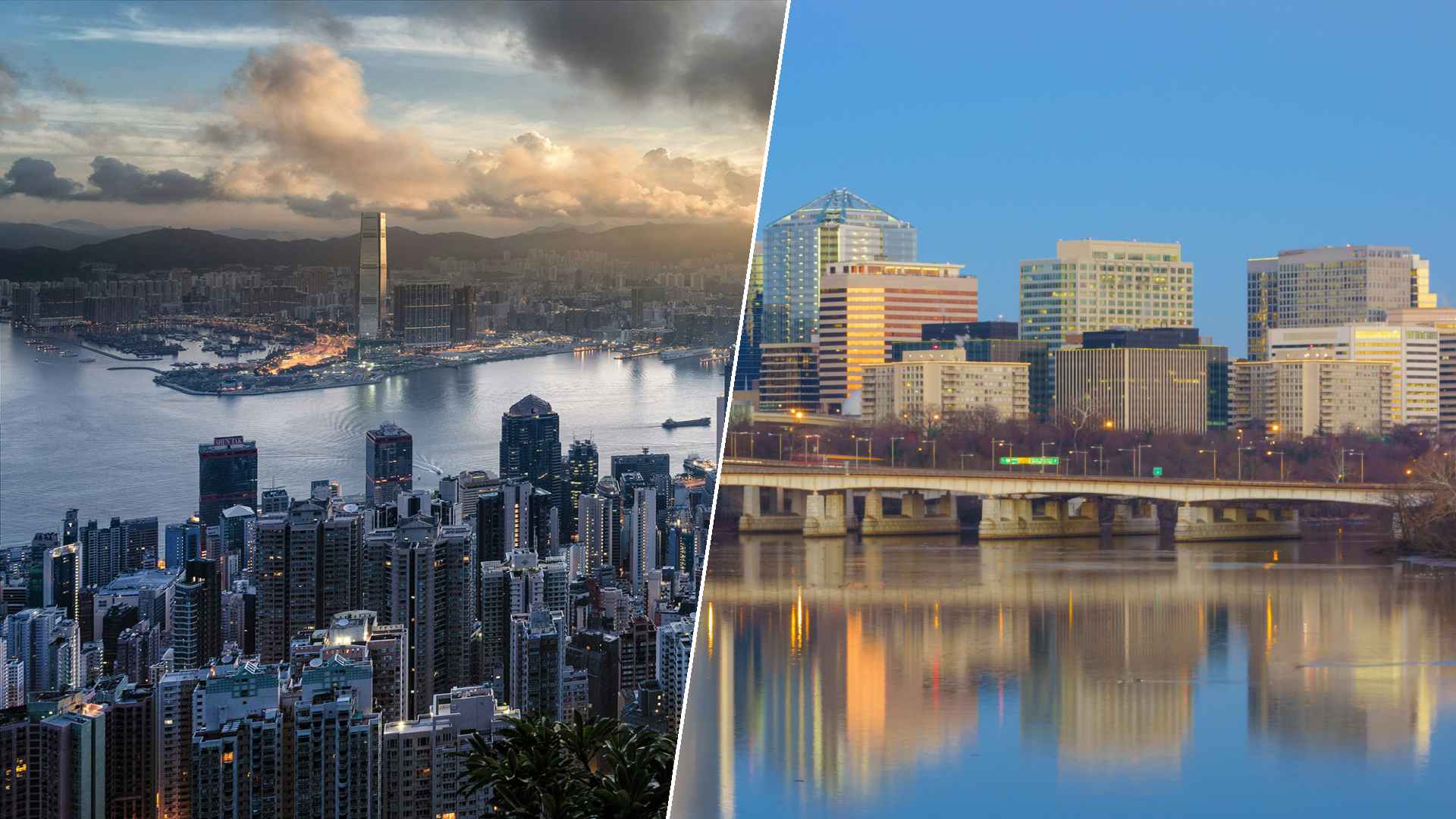 Hong Kong to Arlington