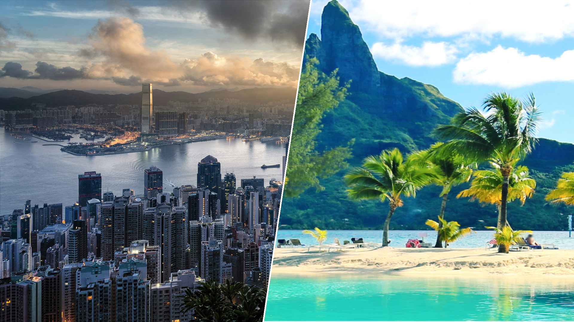 Hong Kong to Bora Bora