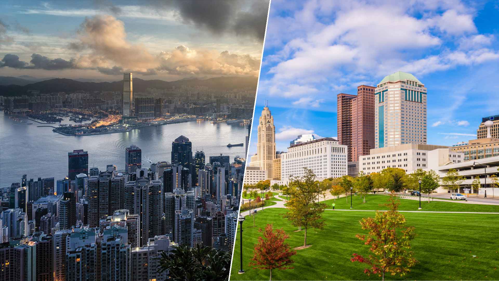 Hong Kong to Columbus