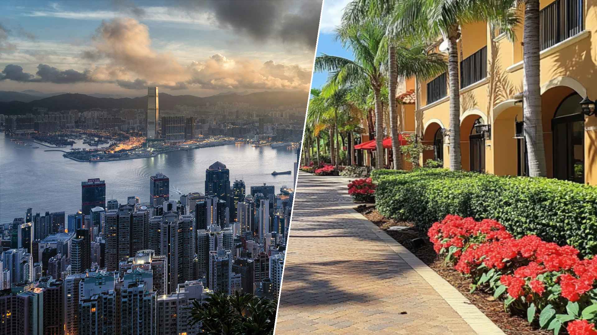 Hong Kong to Hialeah