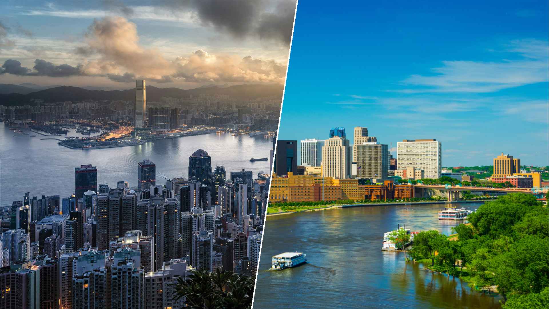 Hong Kong to Indianapolis