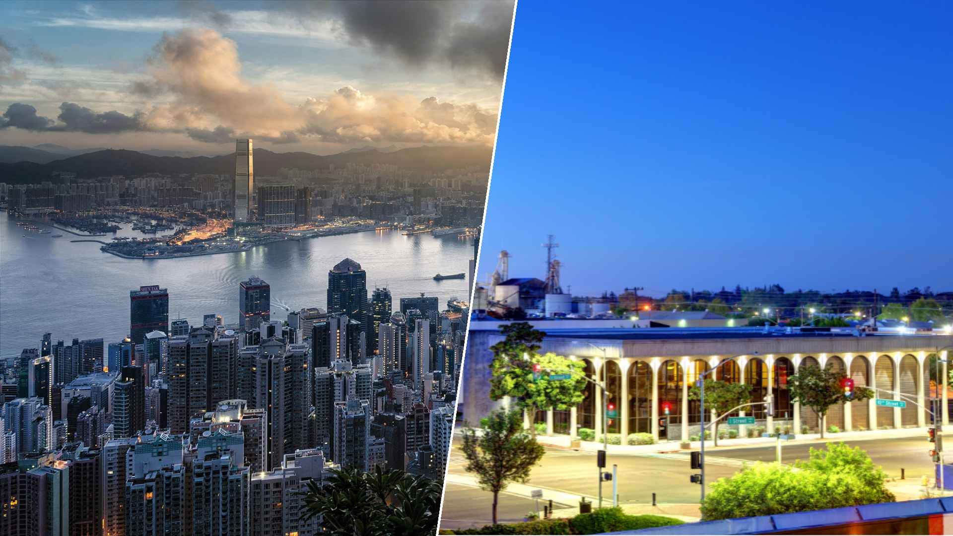 Hong Kong to Modesto