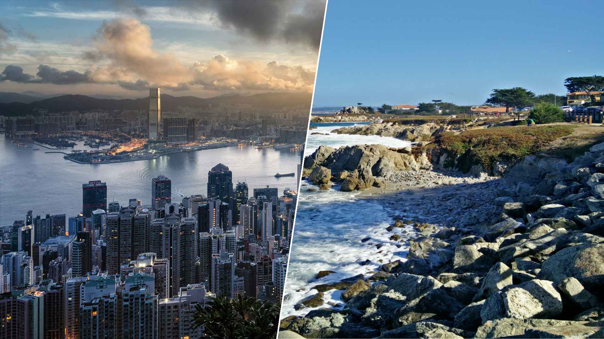 Hong Kong to Monterey