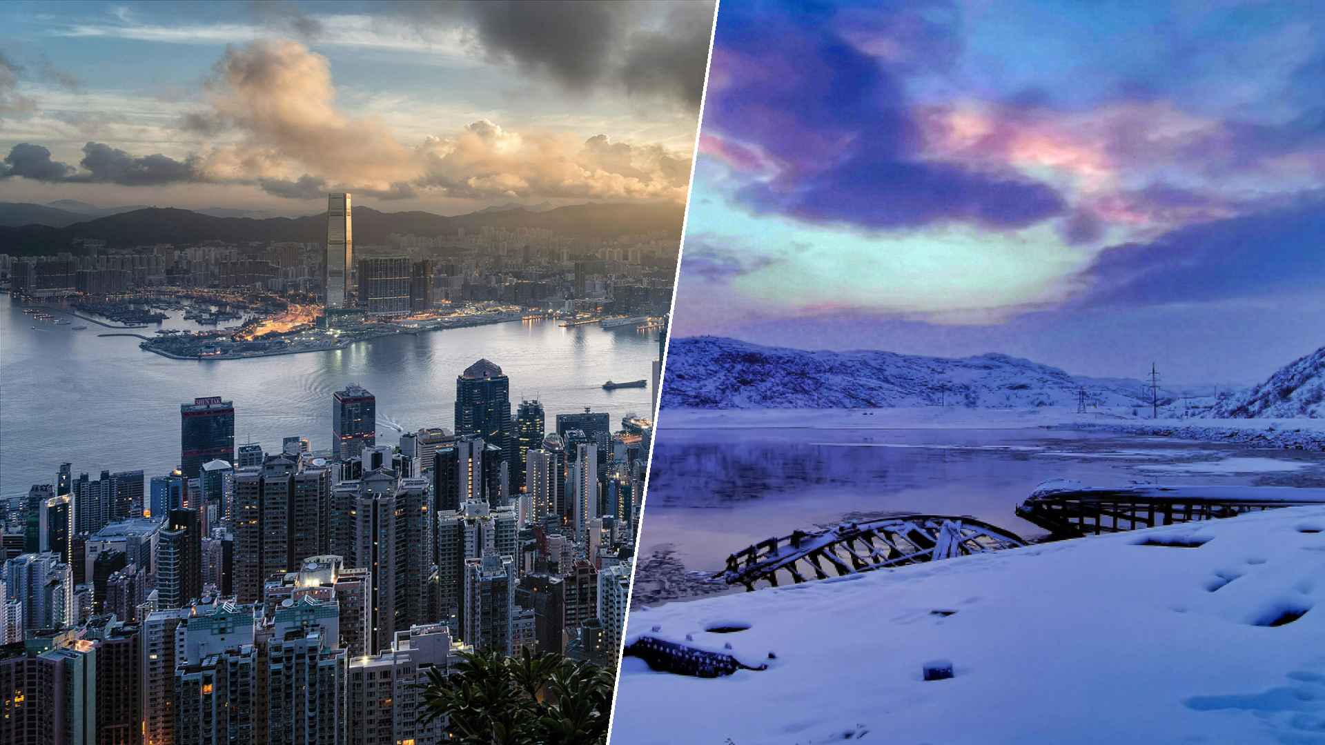 Hong Kong to Murmansk