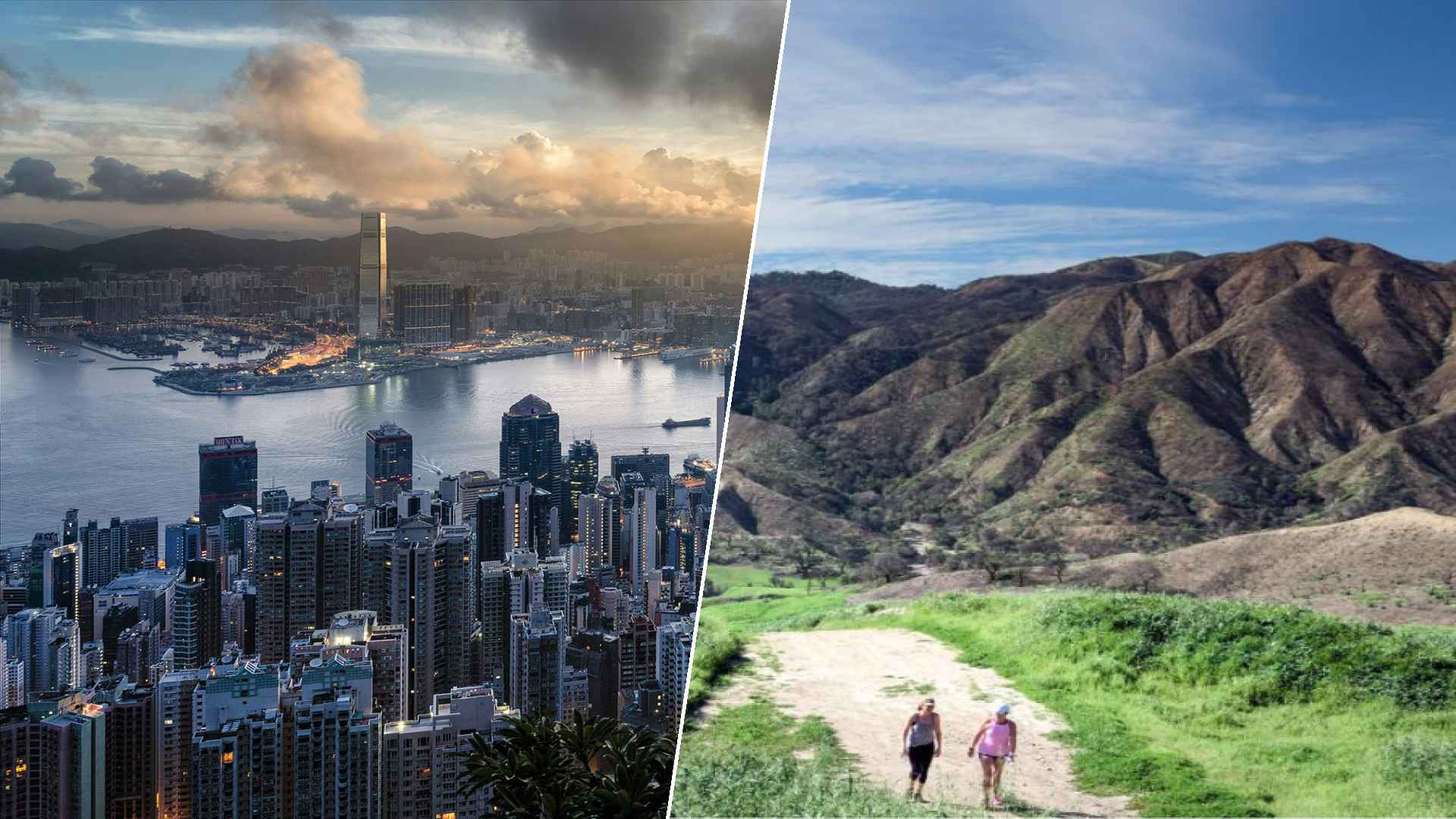 Hong Kong to Santa Clarita