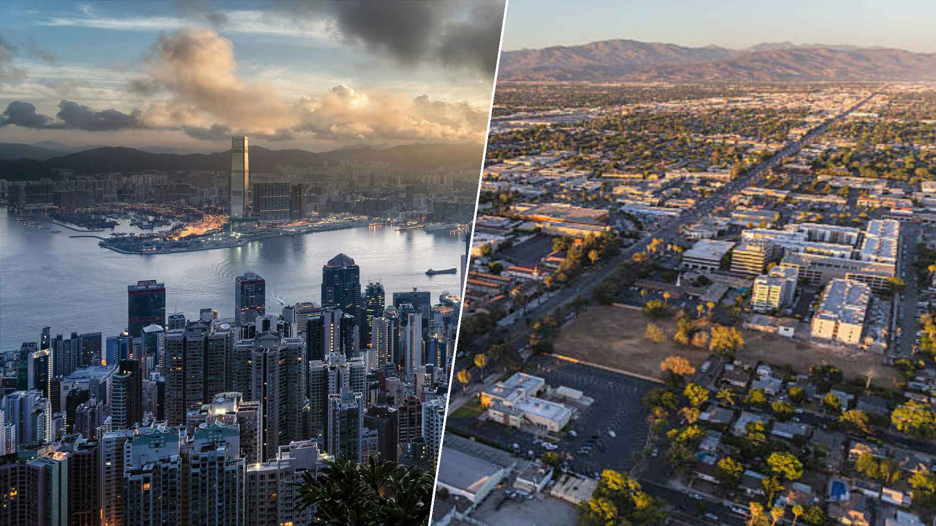 Hong Kong to Van Nuys