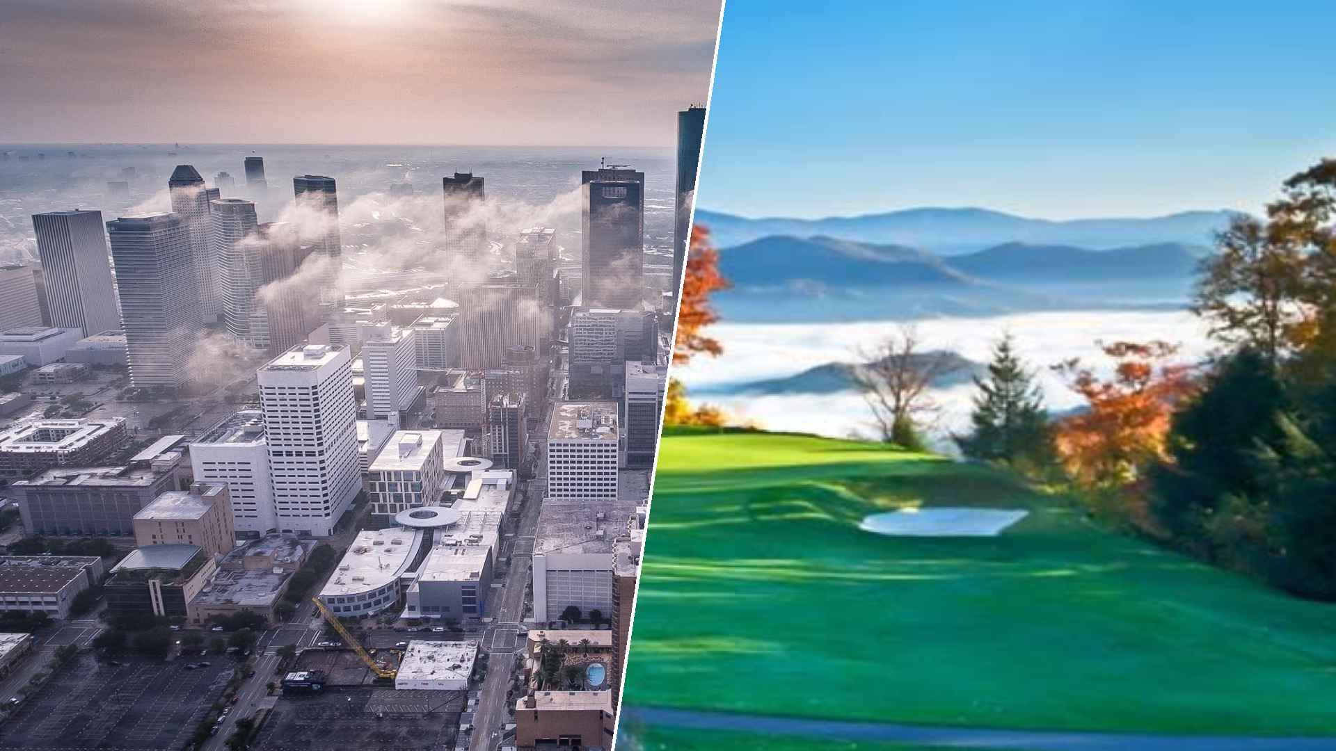 Houston to Mountain Air Country Club