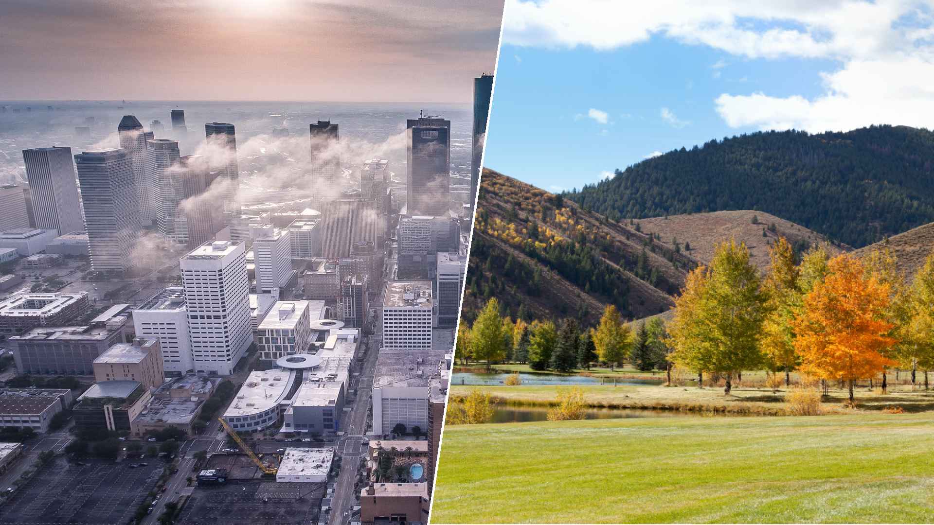 Houston to Sun valley