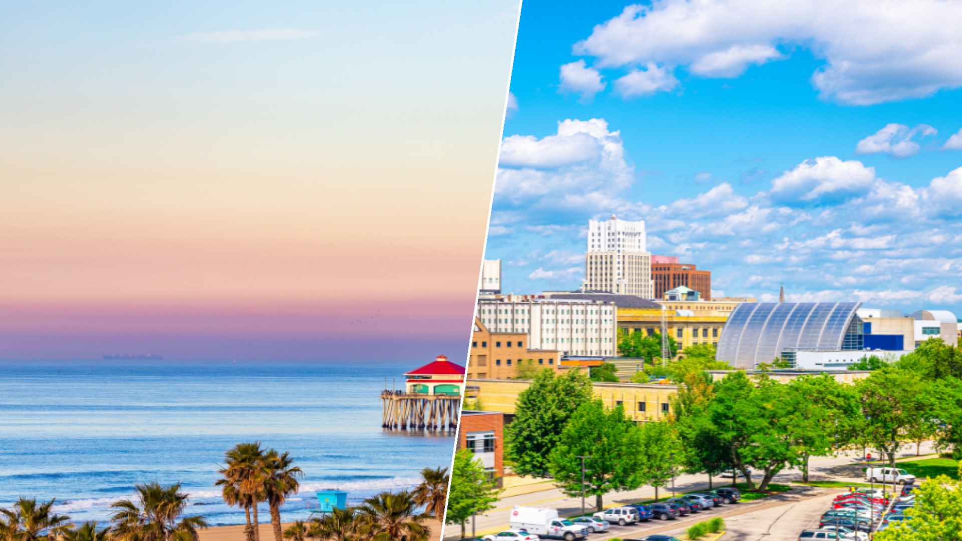 Huntington Beach to Akron