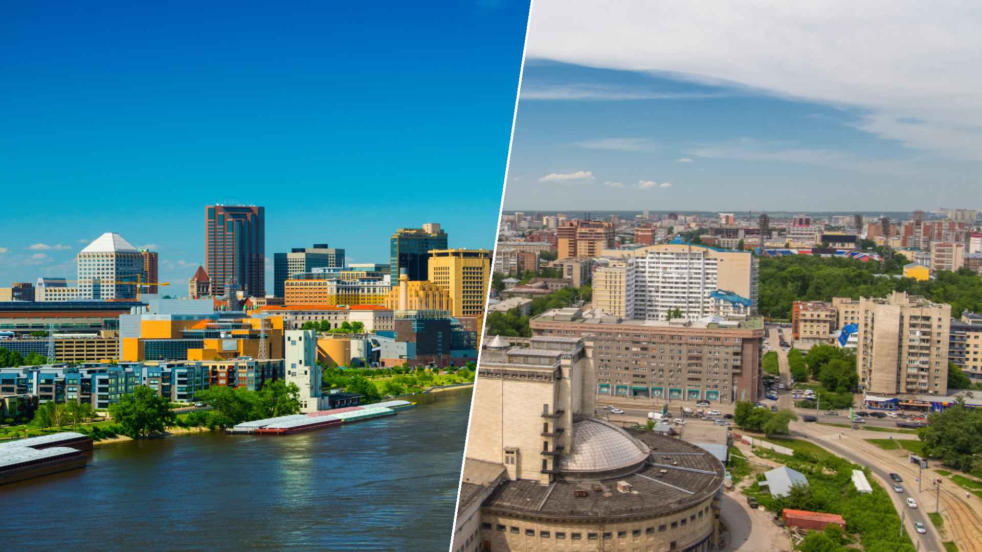 Indianapolis to Novosibirsk