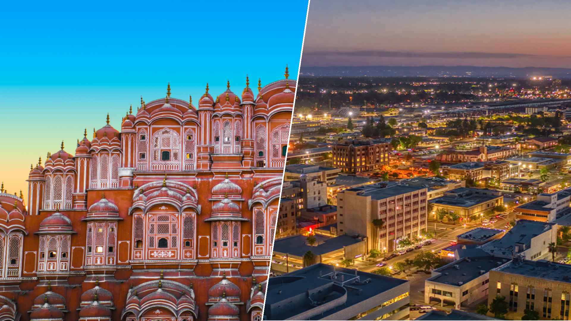 Jaipur to Bakersfield