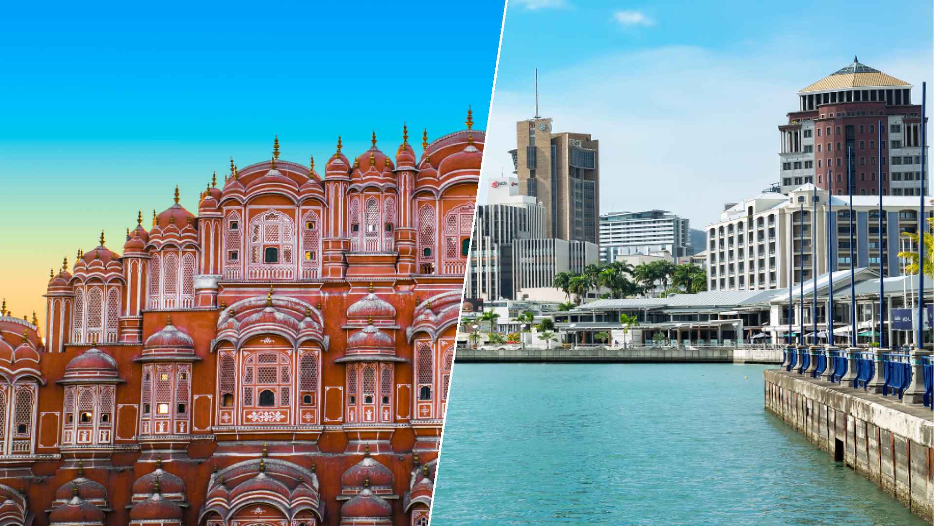 Jaipur to Port Louis