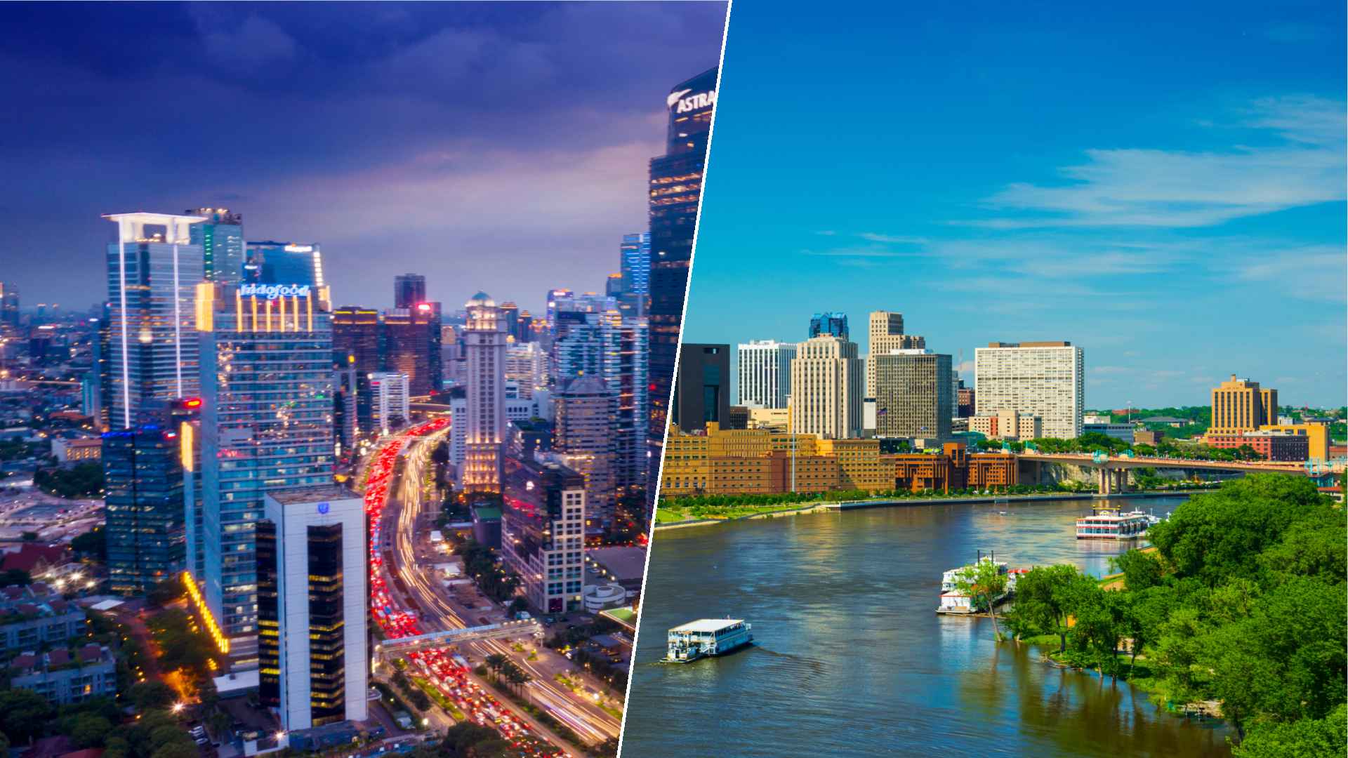 Jakarta to Indianapolis