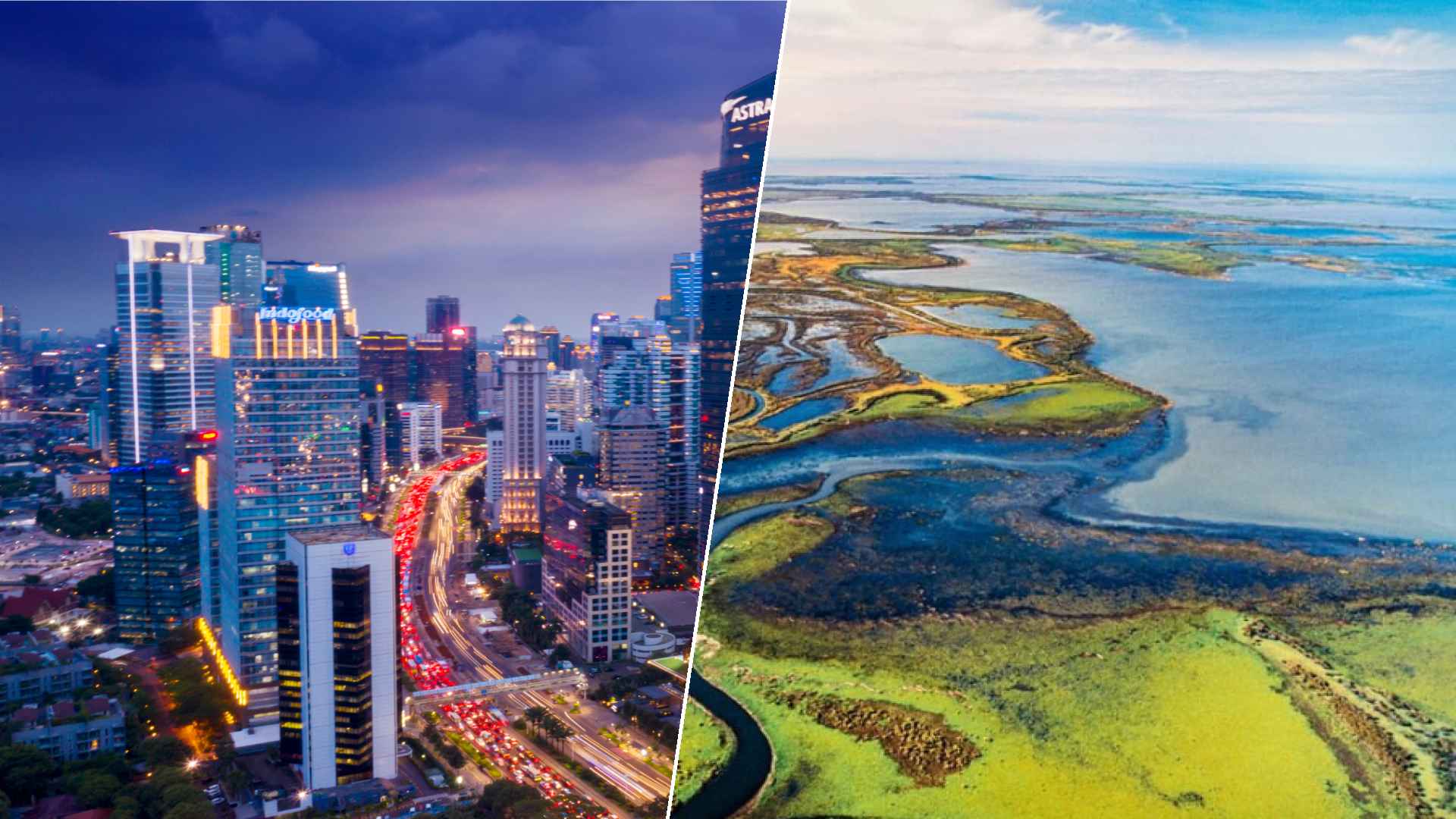 Jakarta to Wood Buffalo