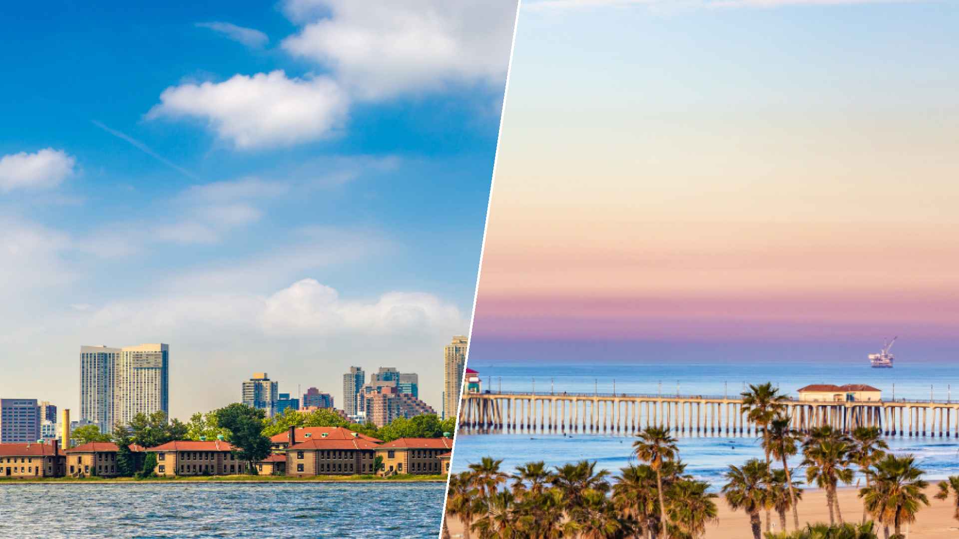 Jersey City to Huntington Beach