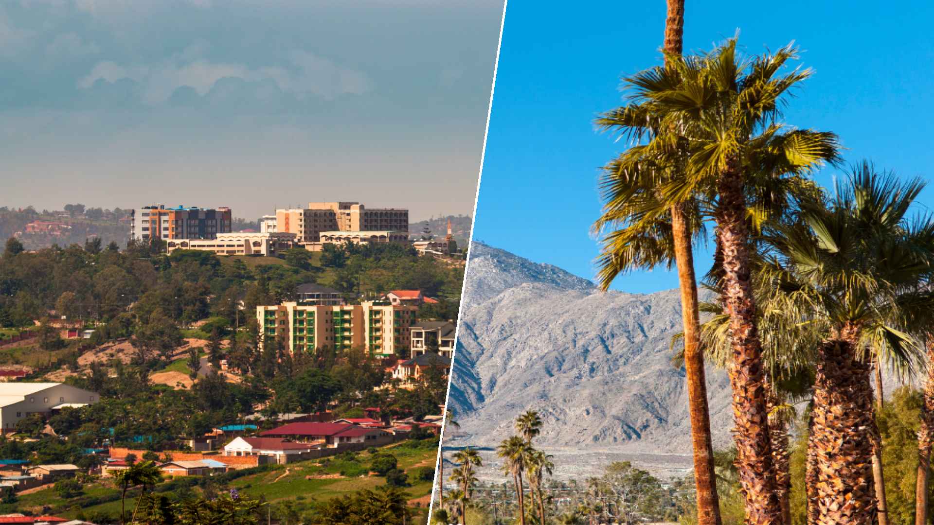 Kigali to Palm Springs