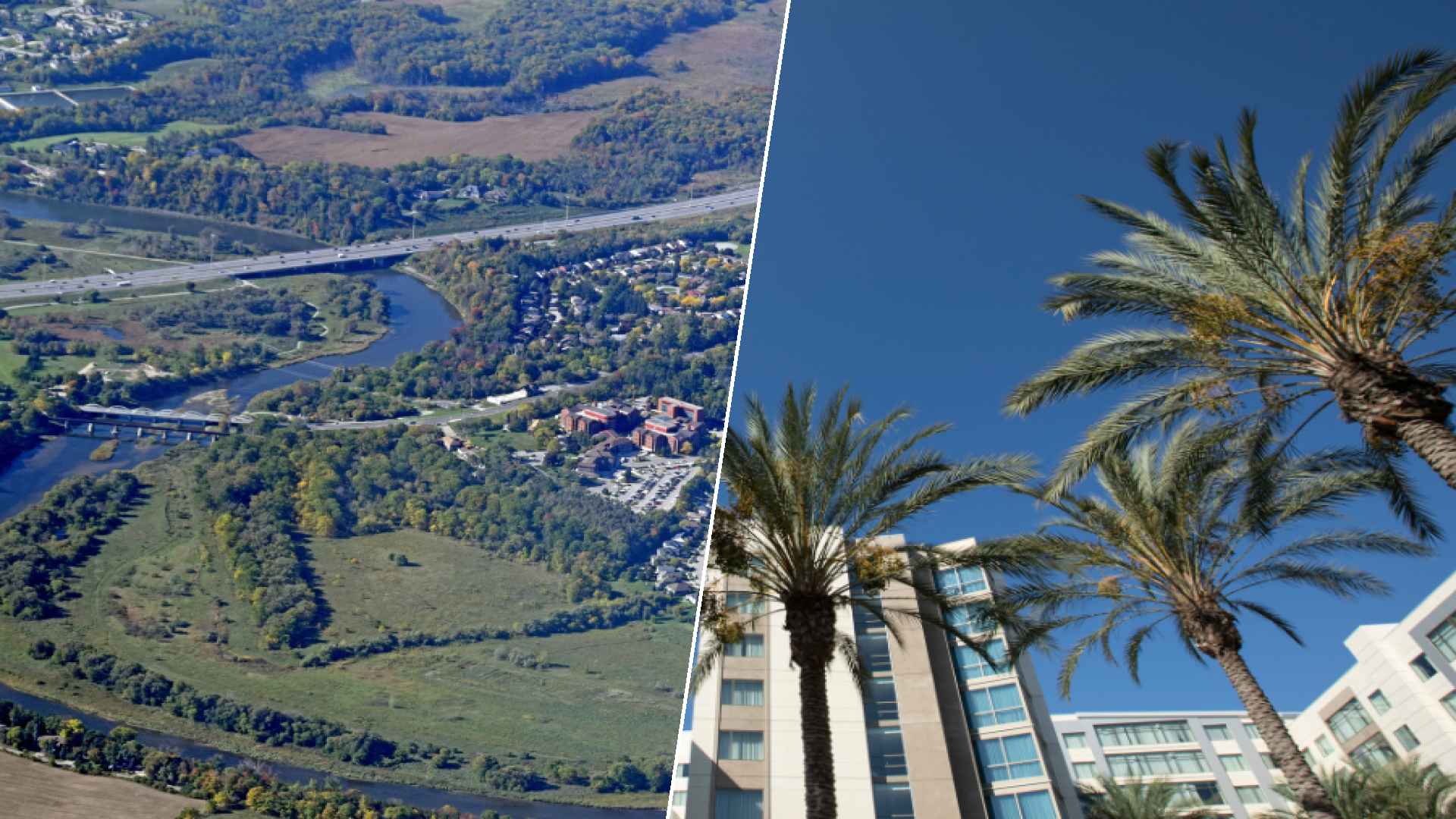 Kitchener-Waterloo to Anaheim