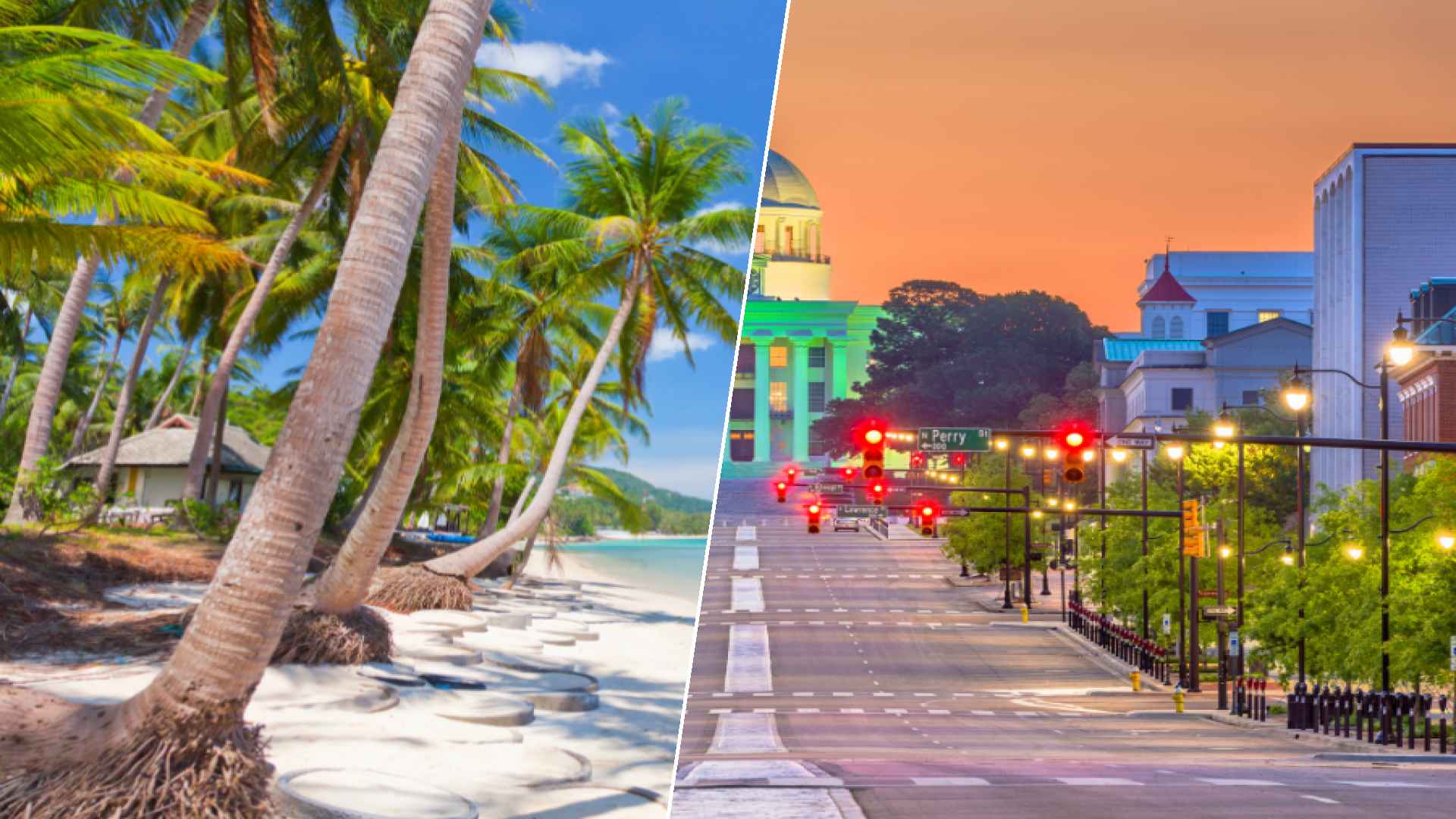 Koh Samui to Montgomery