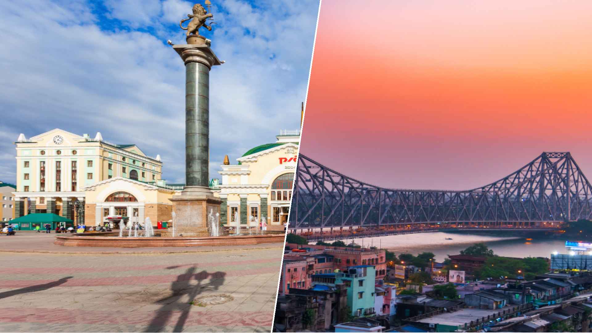 Krasnoyarsk to Kolkata